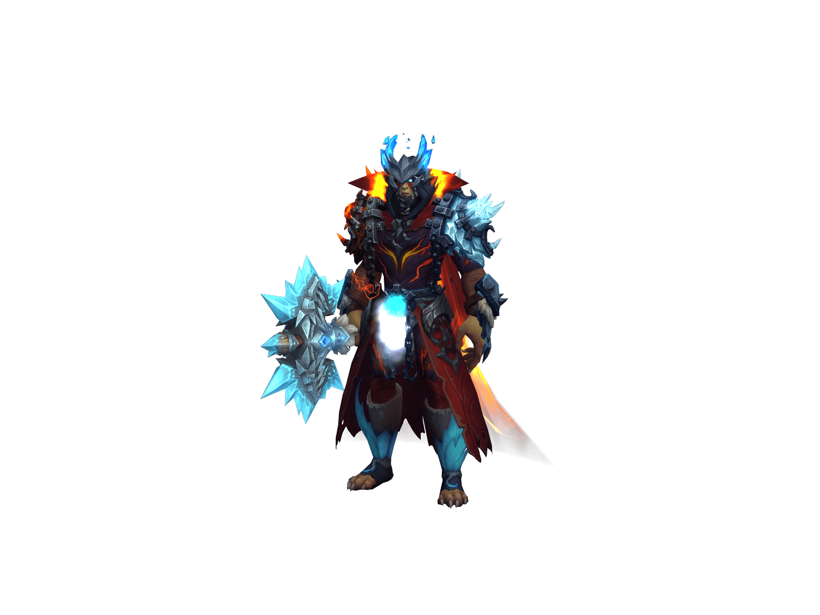 Full character render of Shamholic