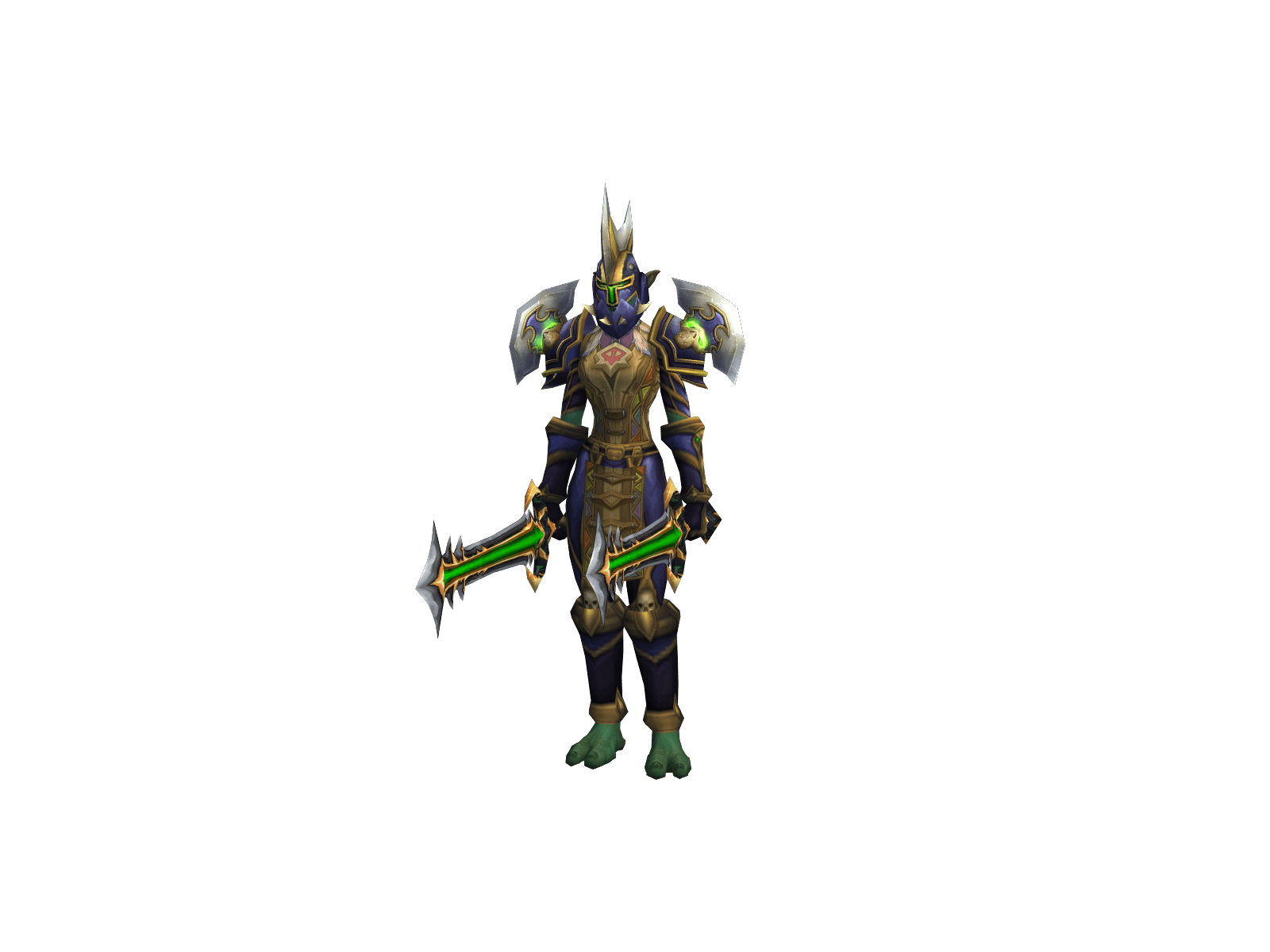 Full character render of Golr