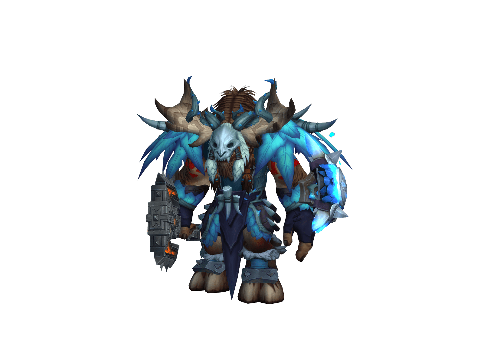 Full character render of Shamanical