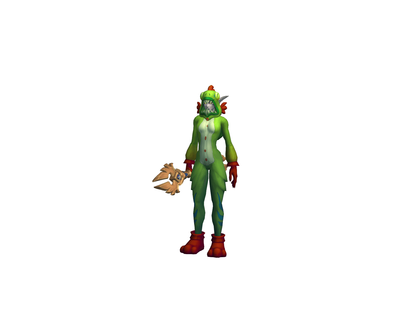 Full character render of Dozkín