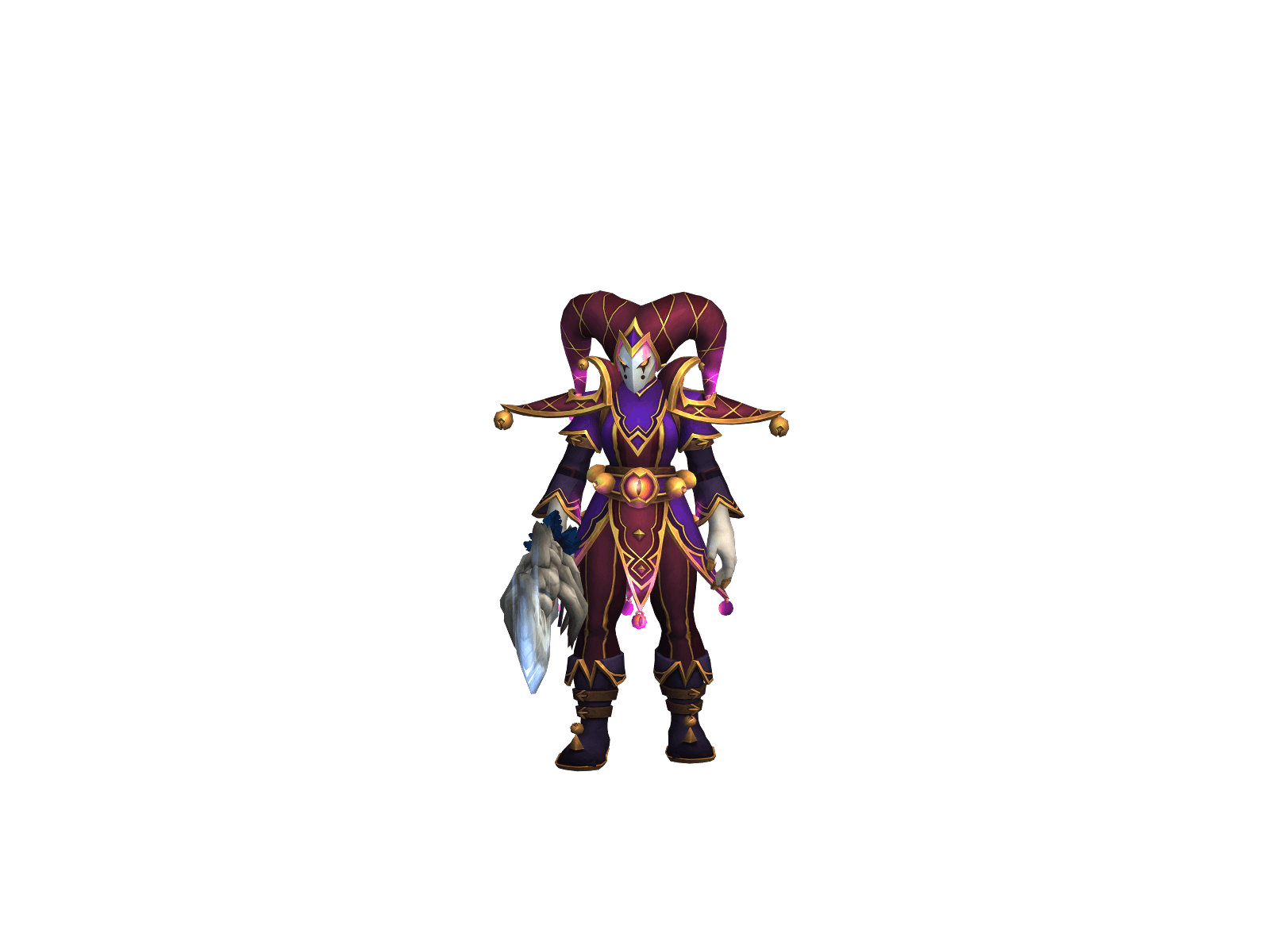Full character render of Clownprime
