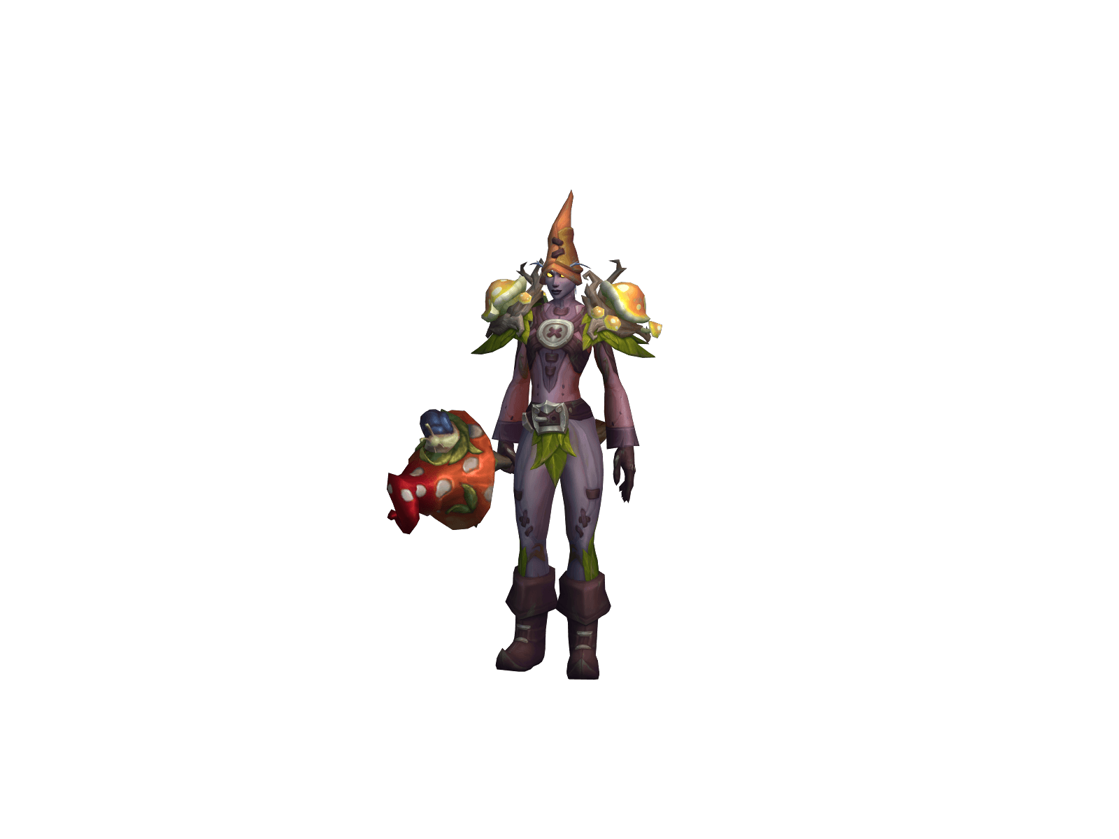 Full character render of Hippiedruid