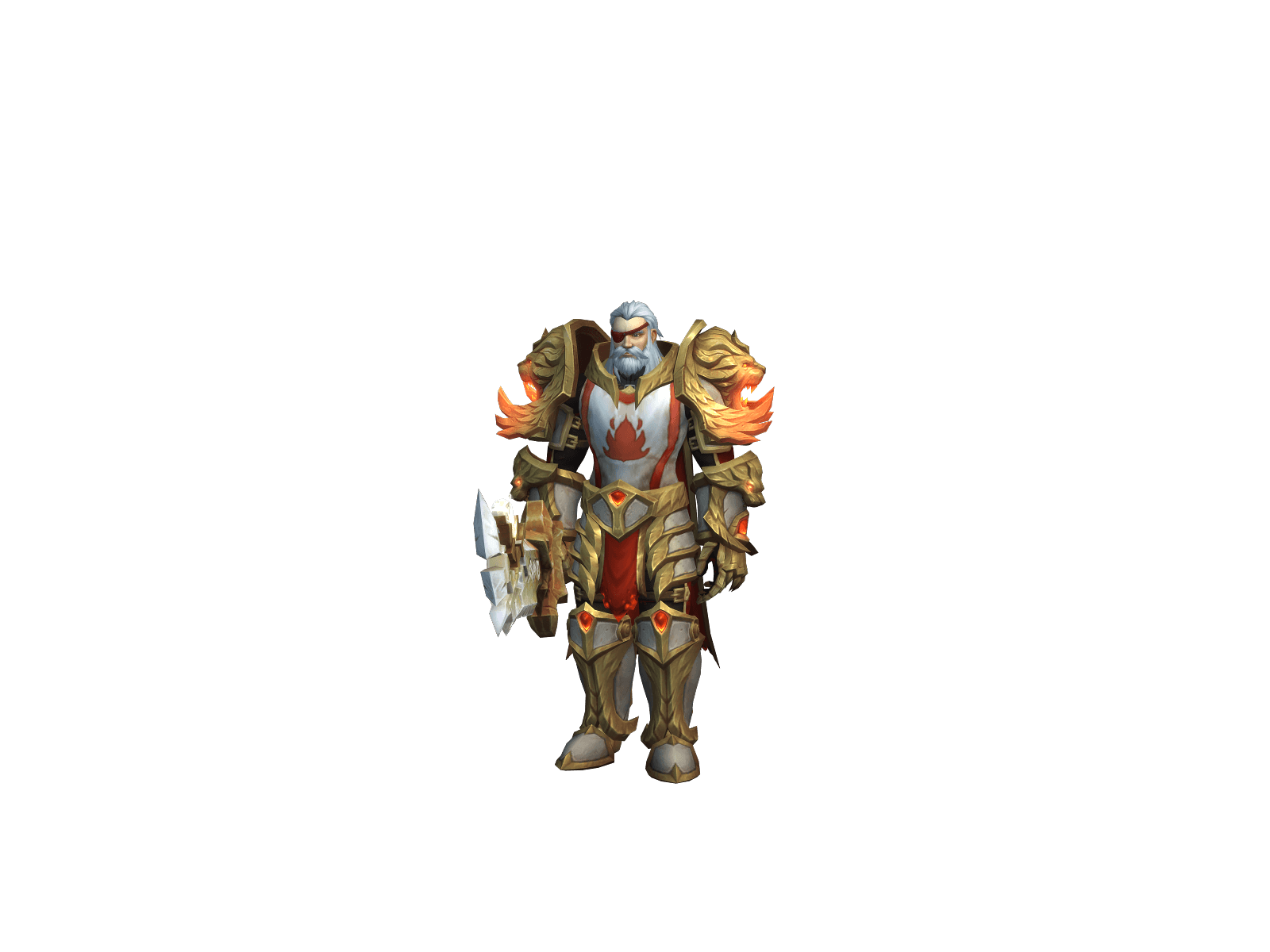 Full character render of Aronhard