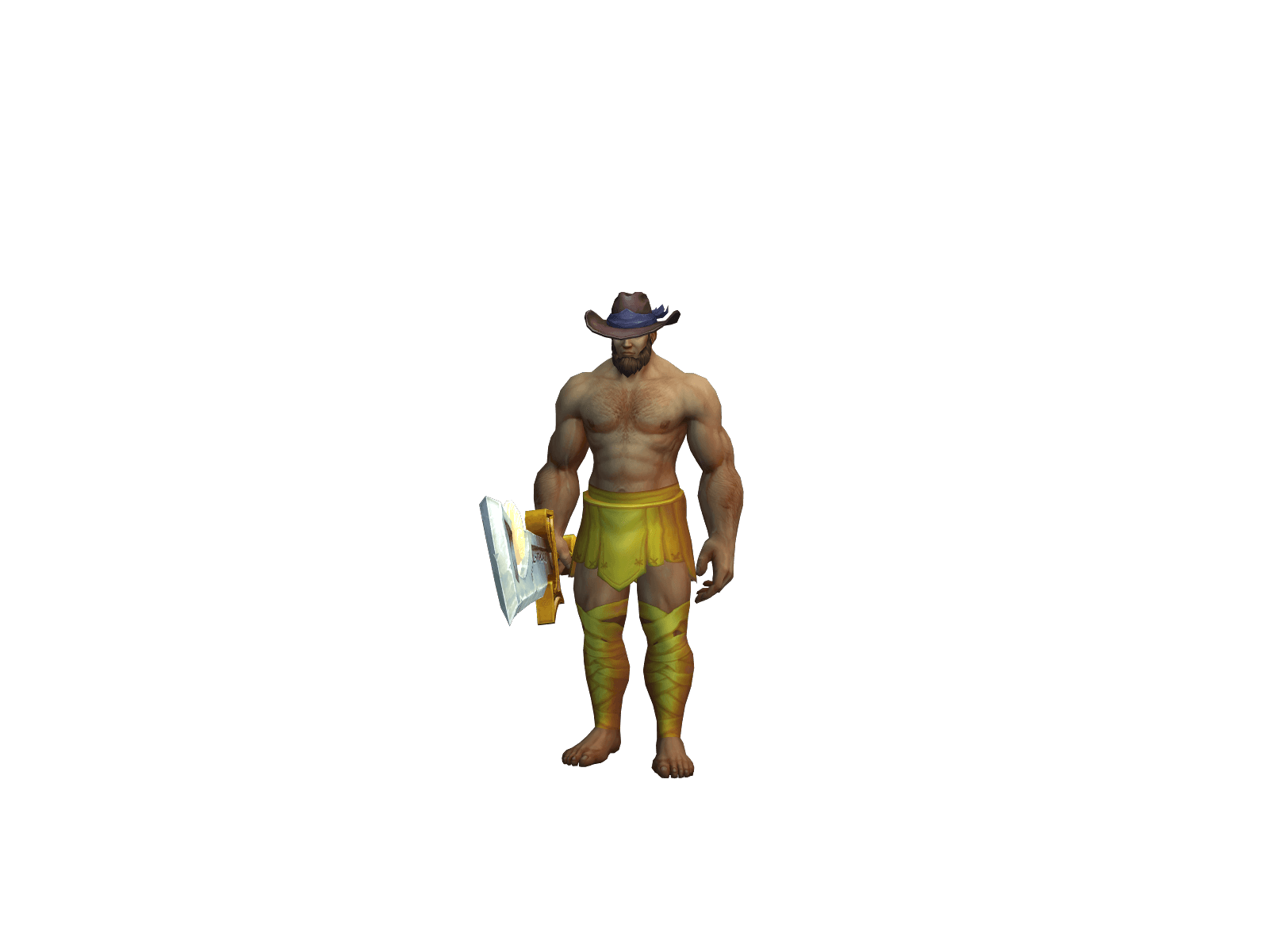 Full character render of Daholyman