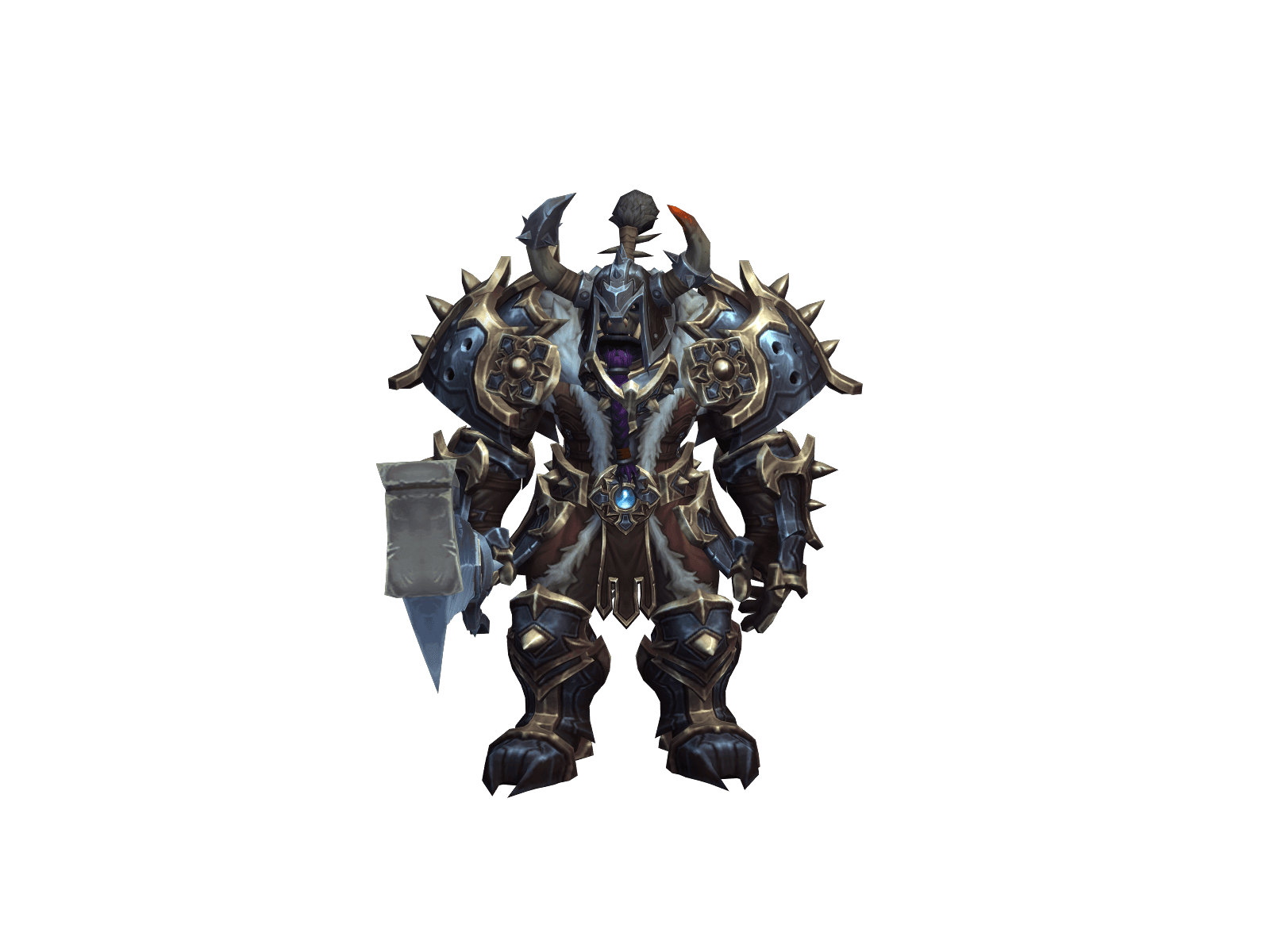Full character render of Benchprêss