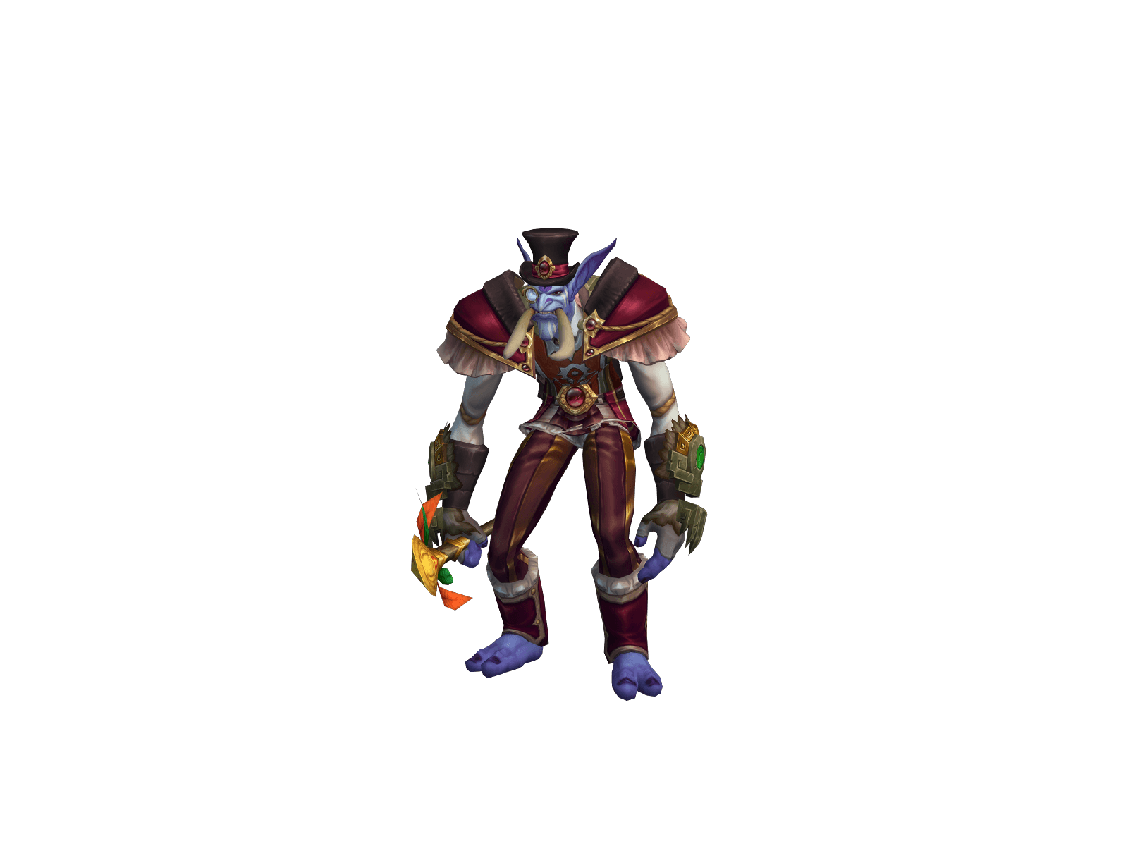 Full character render of Kamdaz