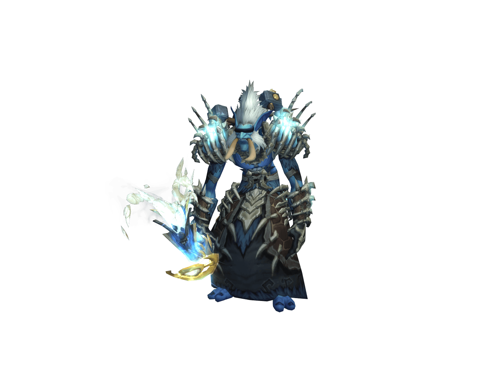 Full character render of Melonosaurus