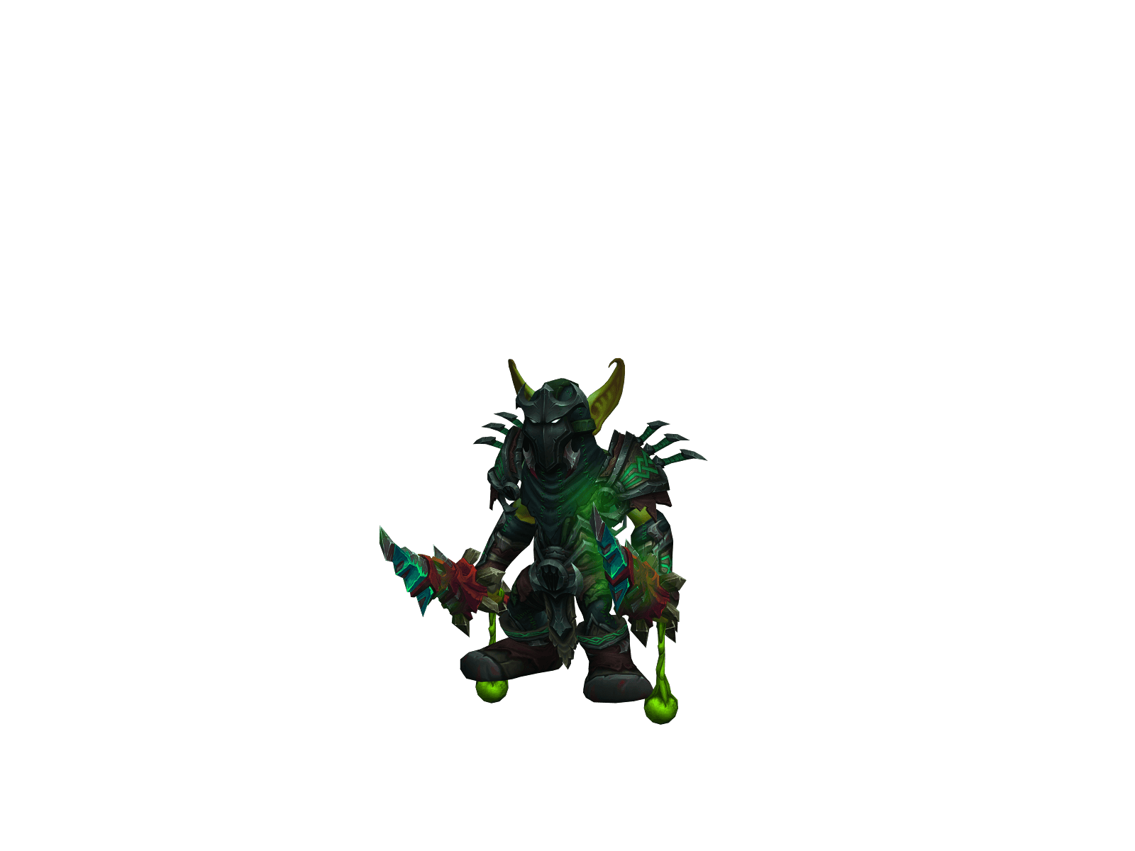 Full character render of Greenballbob