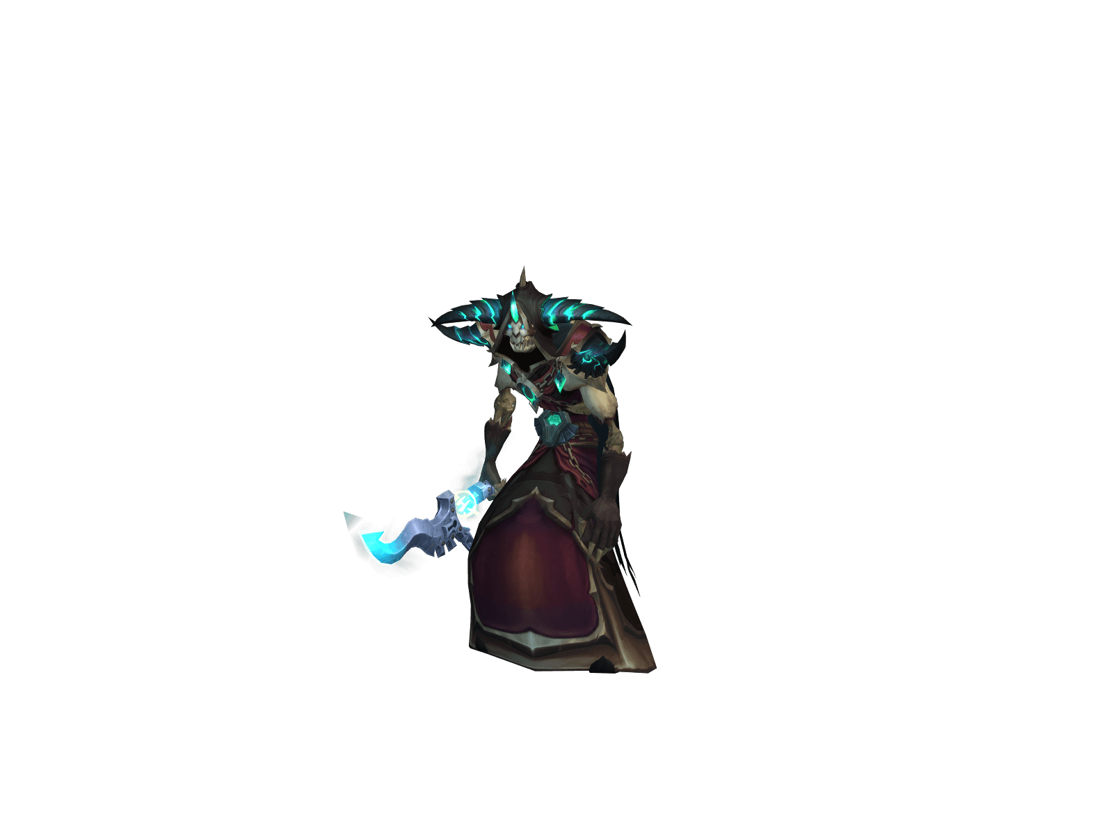 Full character render of Necromante