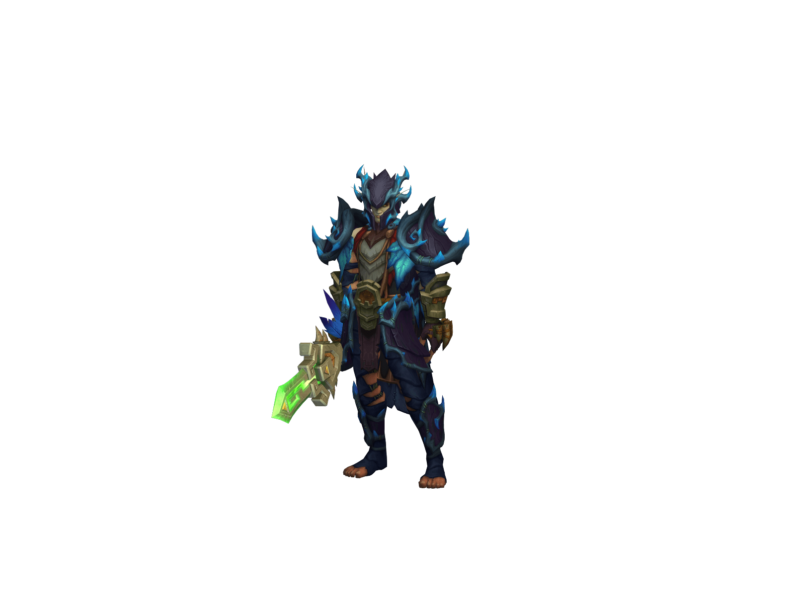Full character render of Manelf