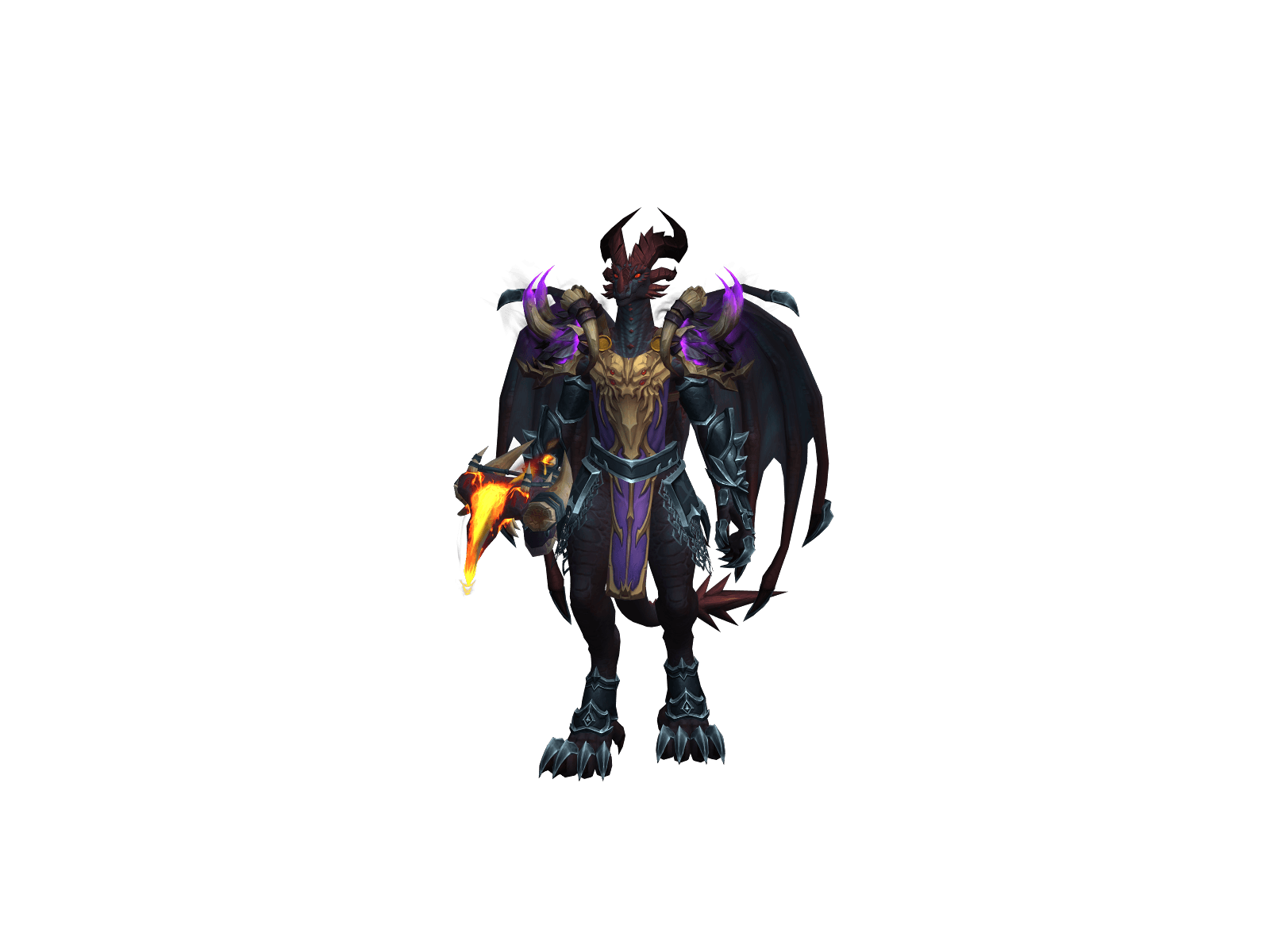 Full character render of Dragofc