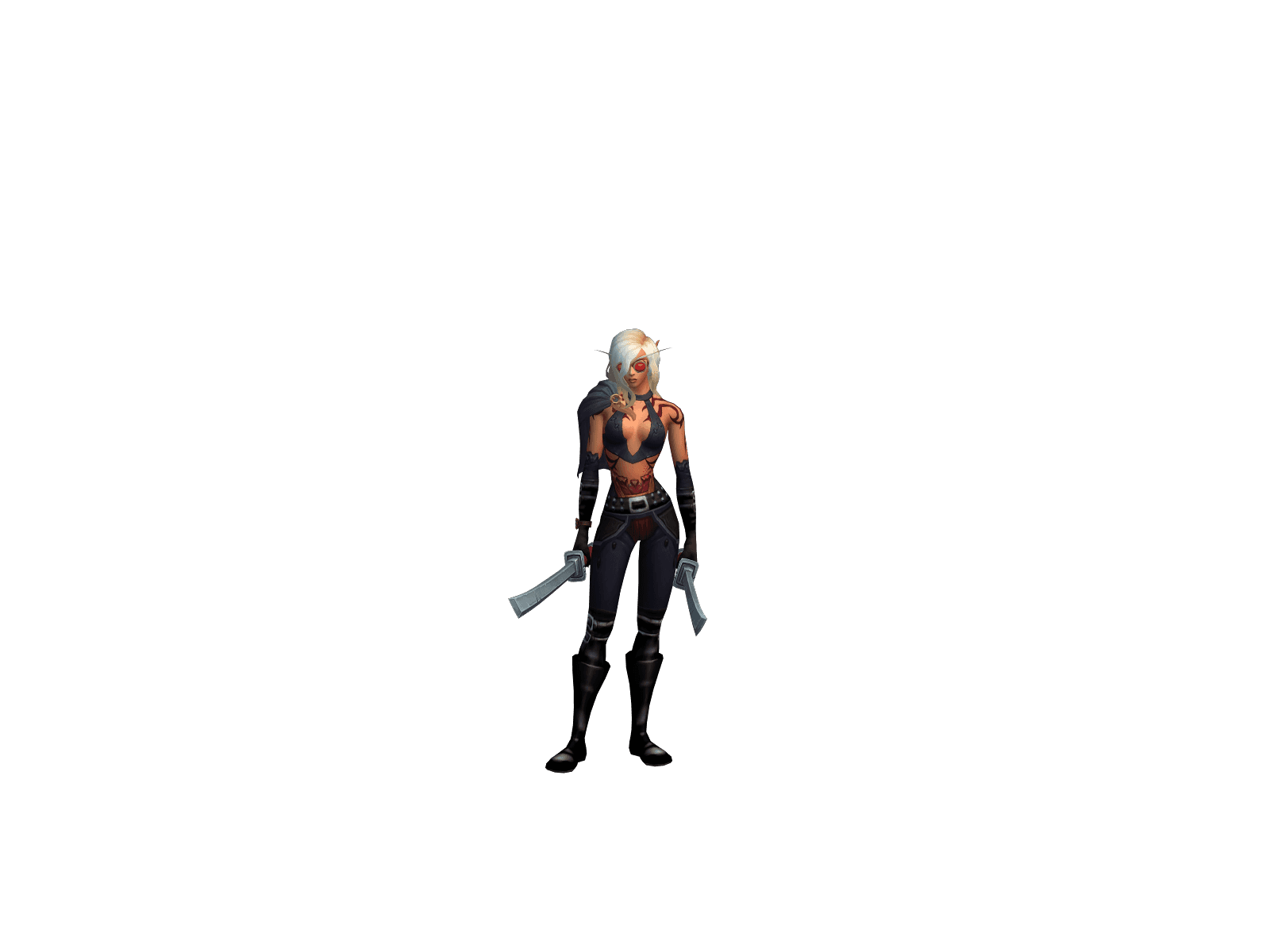 Full character render of Panicblur