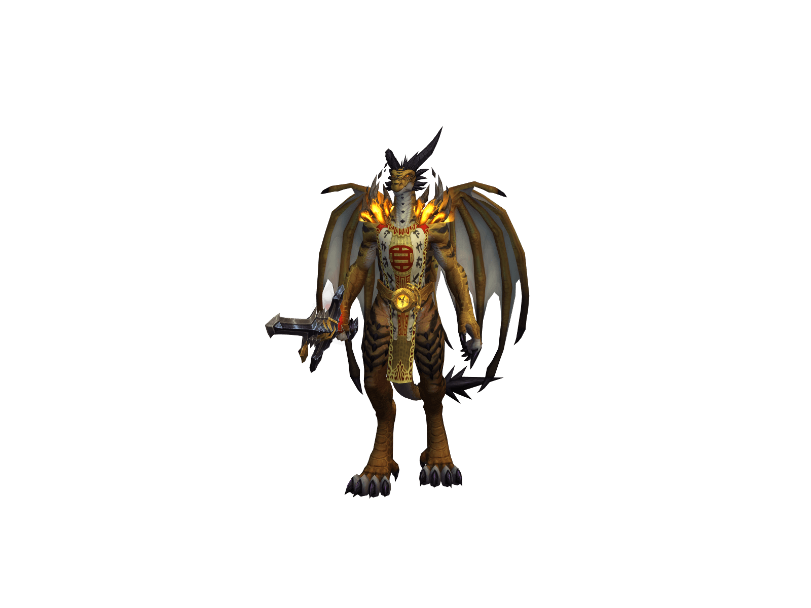 Full character render of Ancientfire