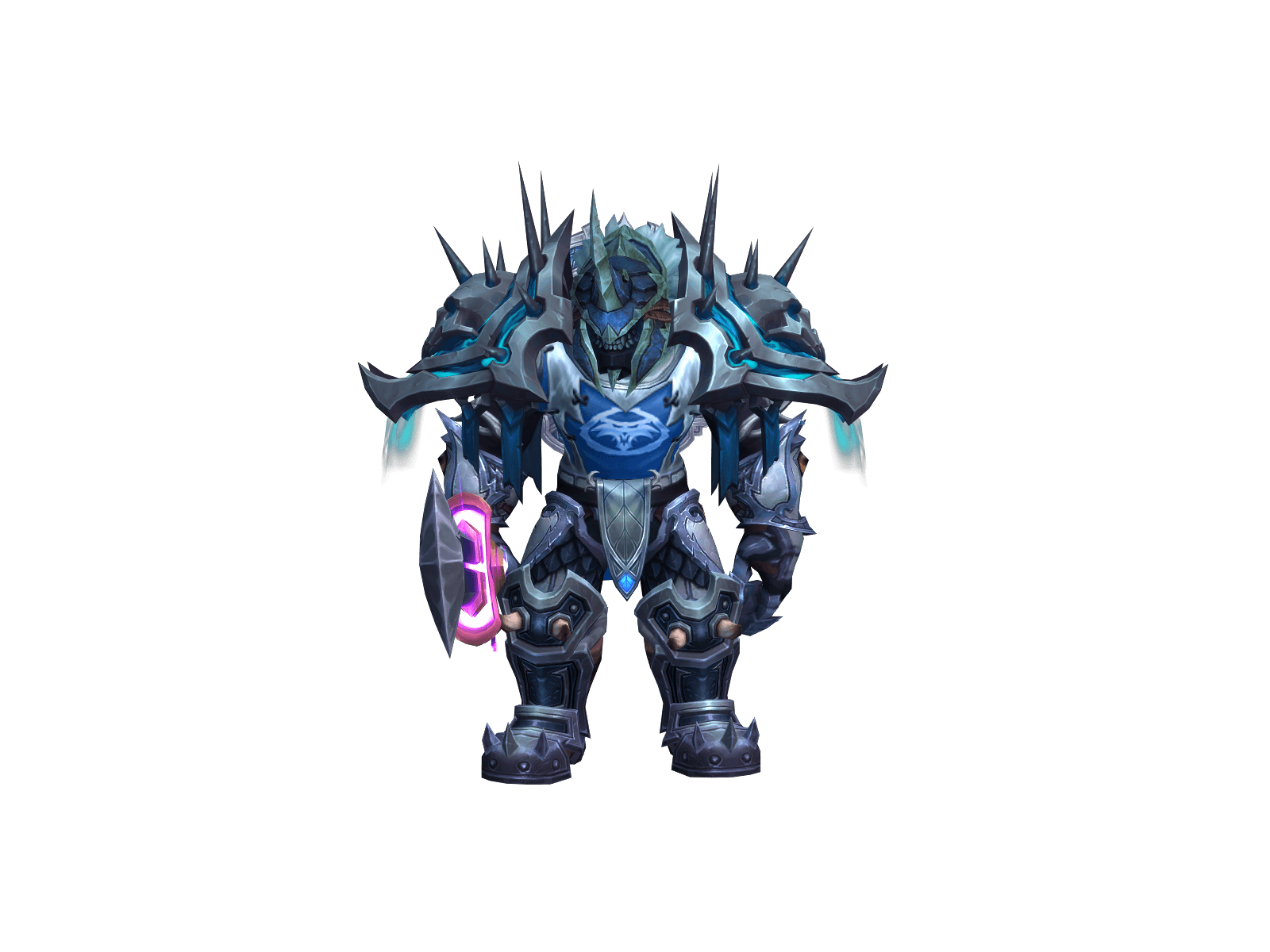 Full character render of Dozér