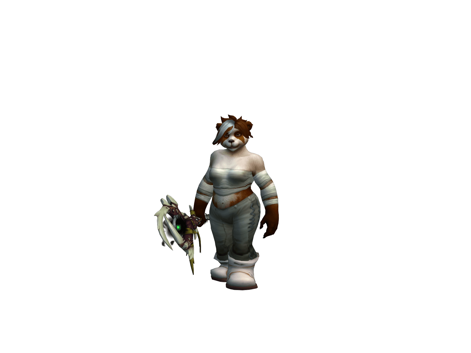 Full character render of Smellypañda