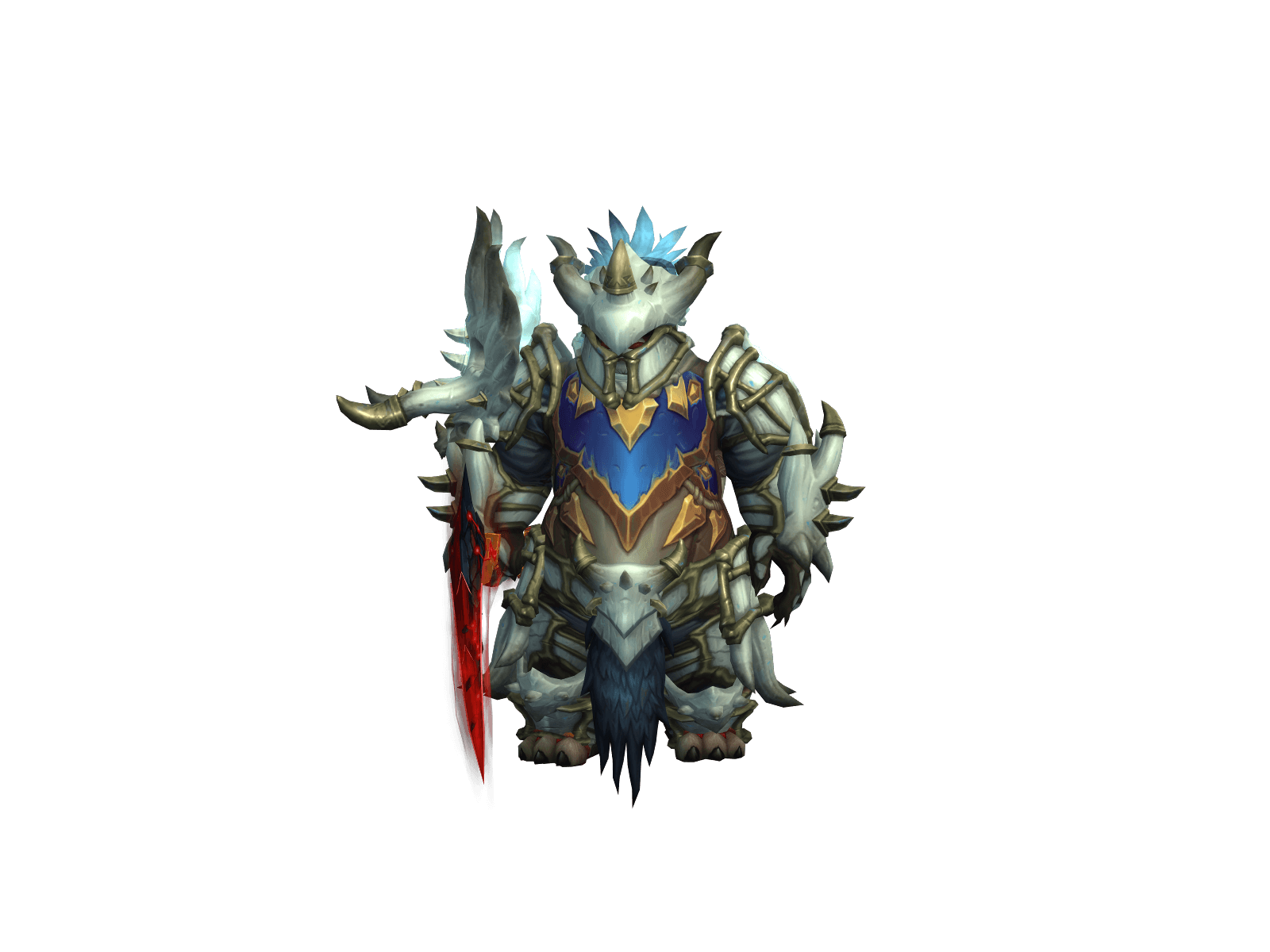 Full character render of Hästfugl