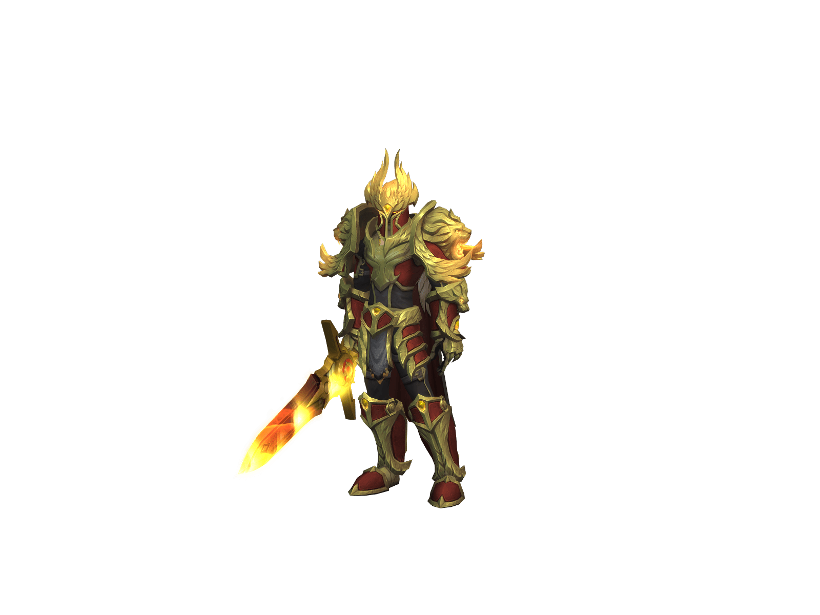 Full character render of Korsfader