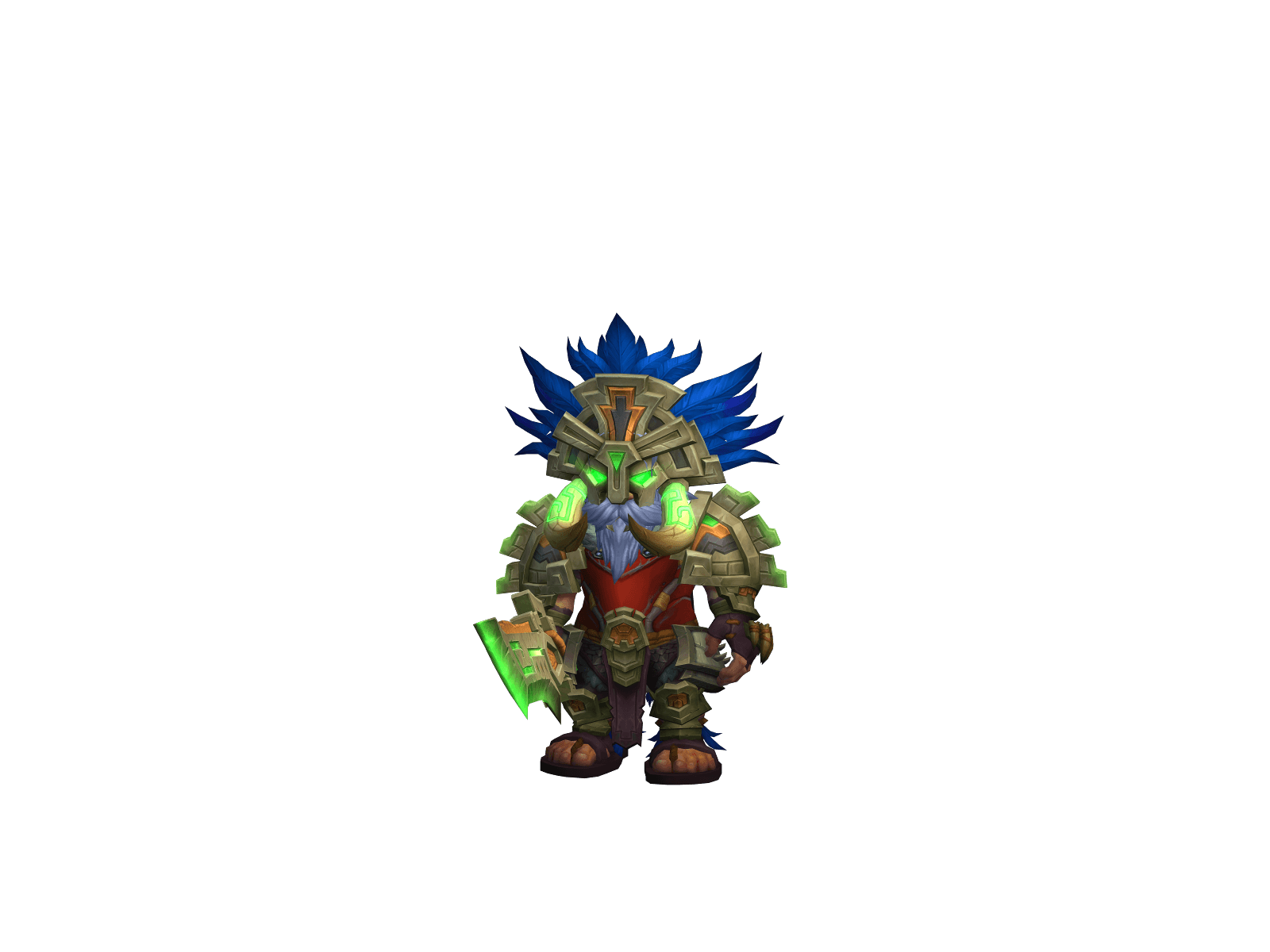Full character render of Мегакрут