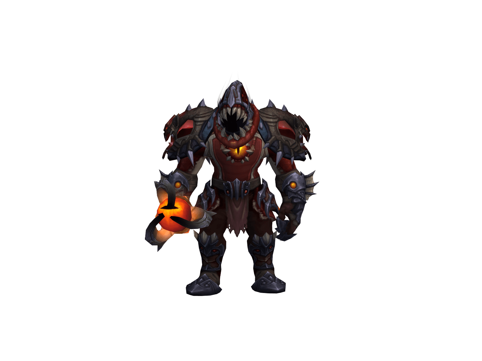 Full character render of Drakax