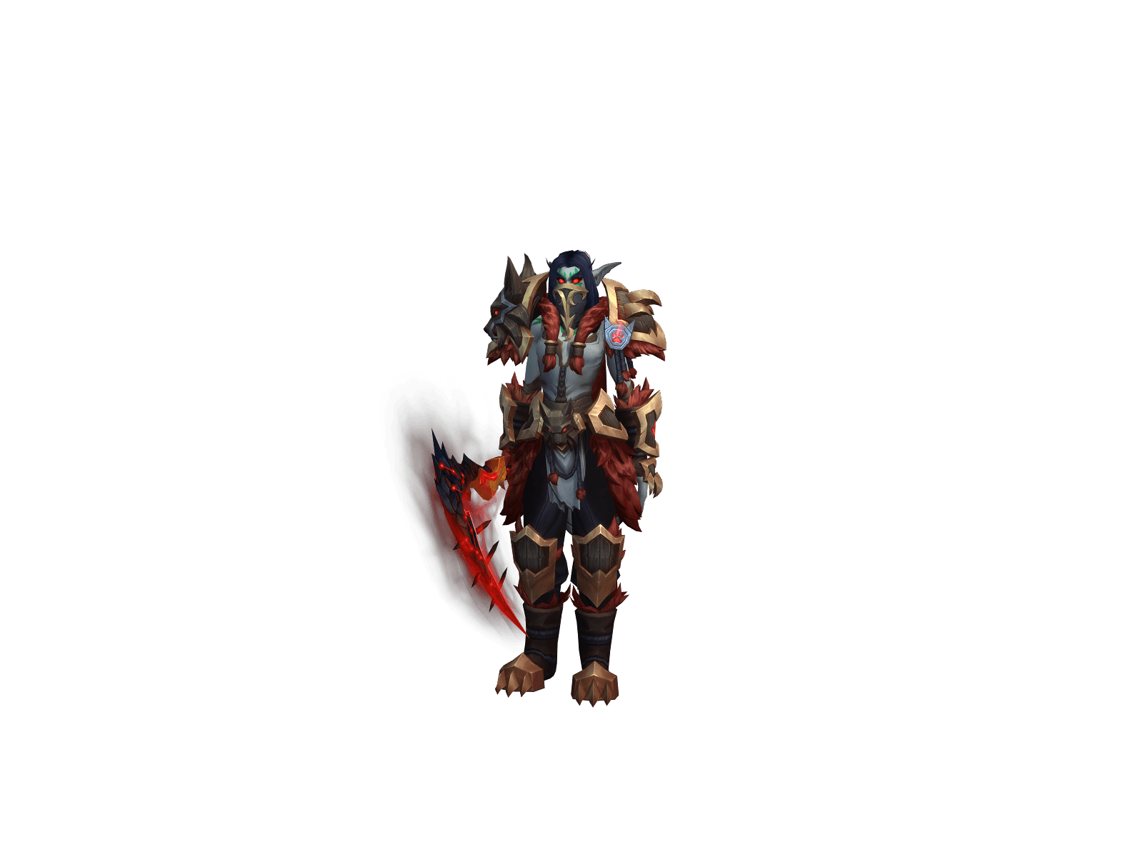 Full character render of Thenightelf