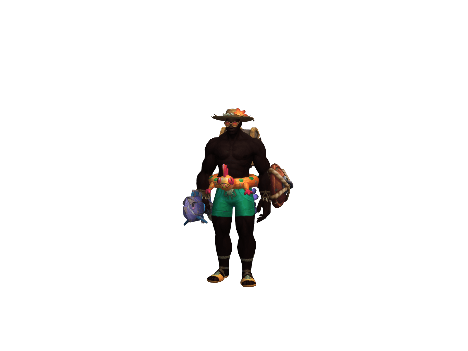 Full character render of Slappfisk