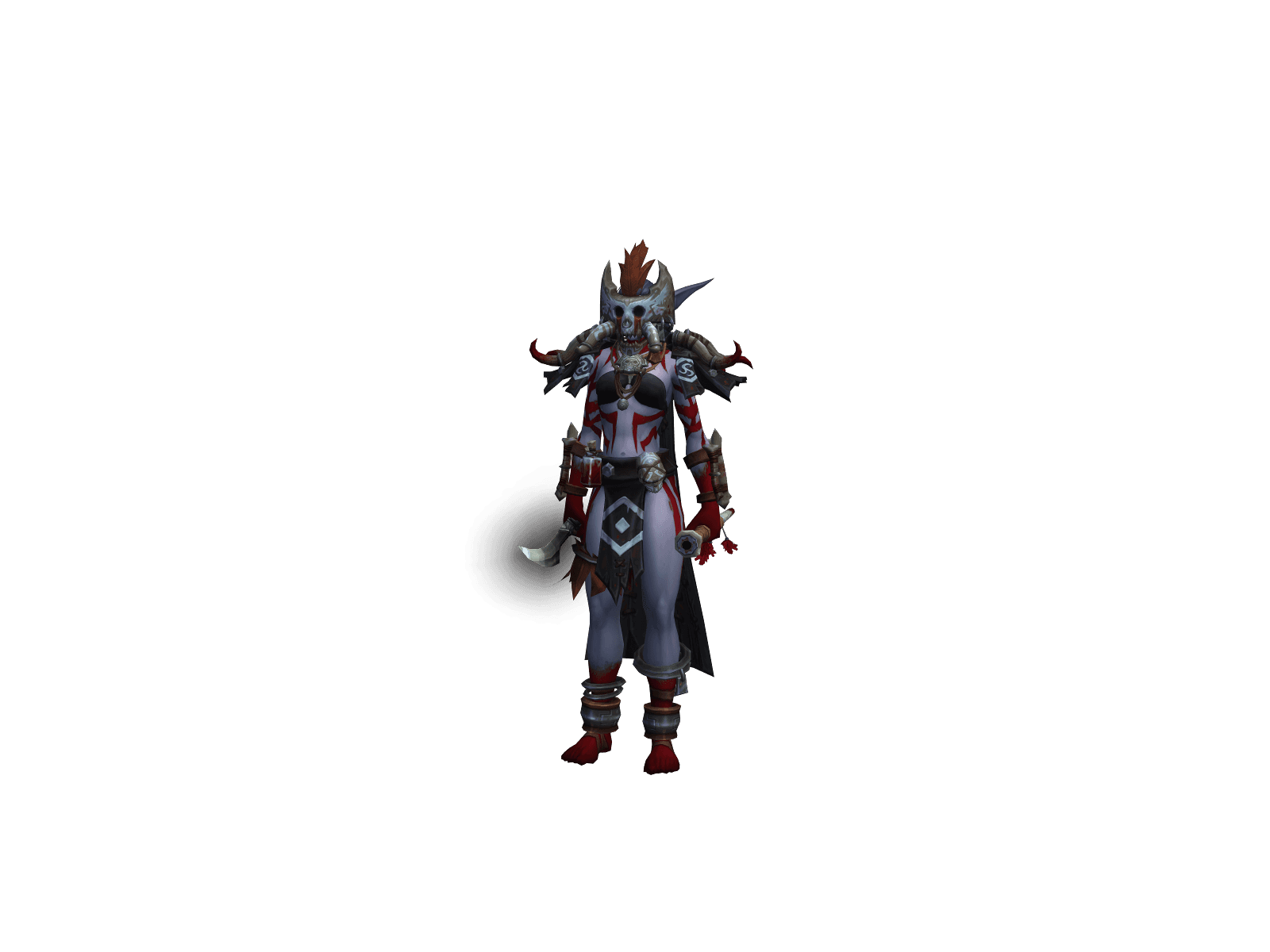 Full character render of Sayajin