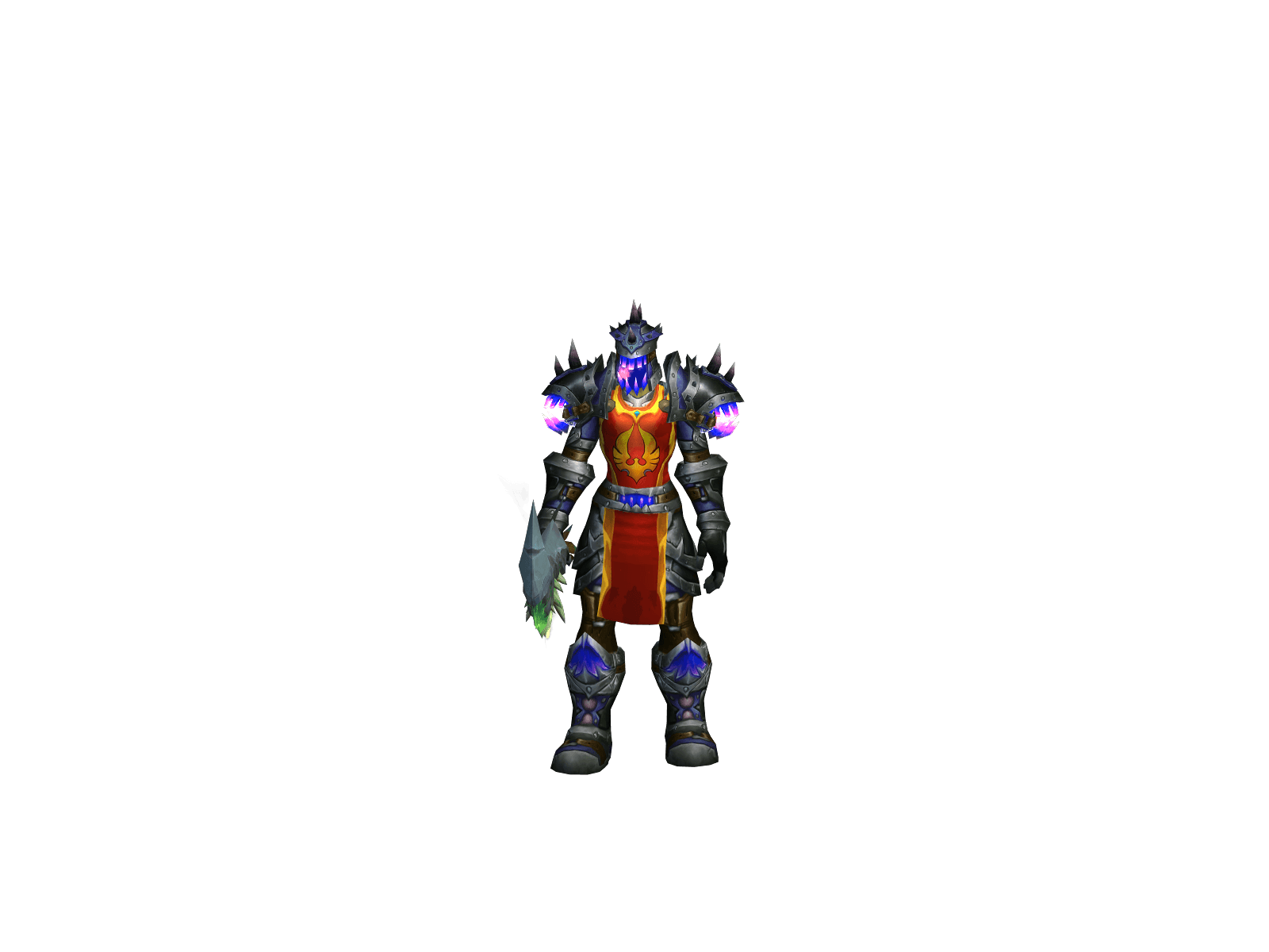 Full character render of Greeniac
