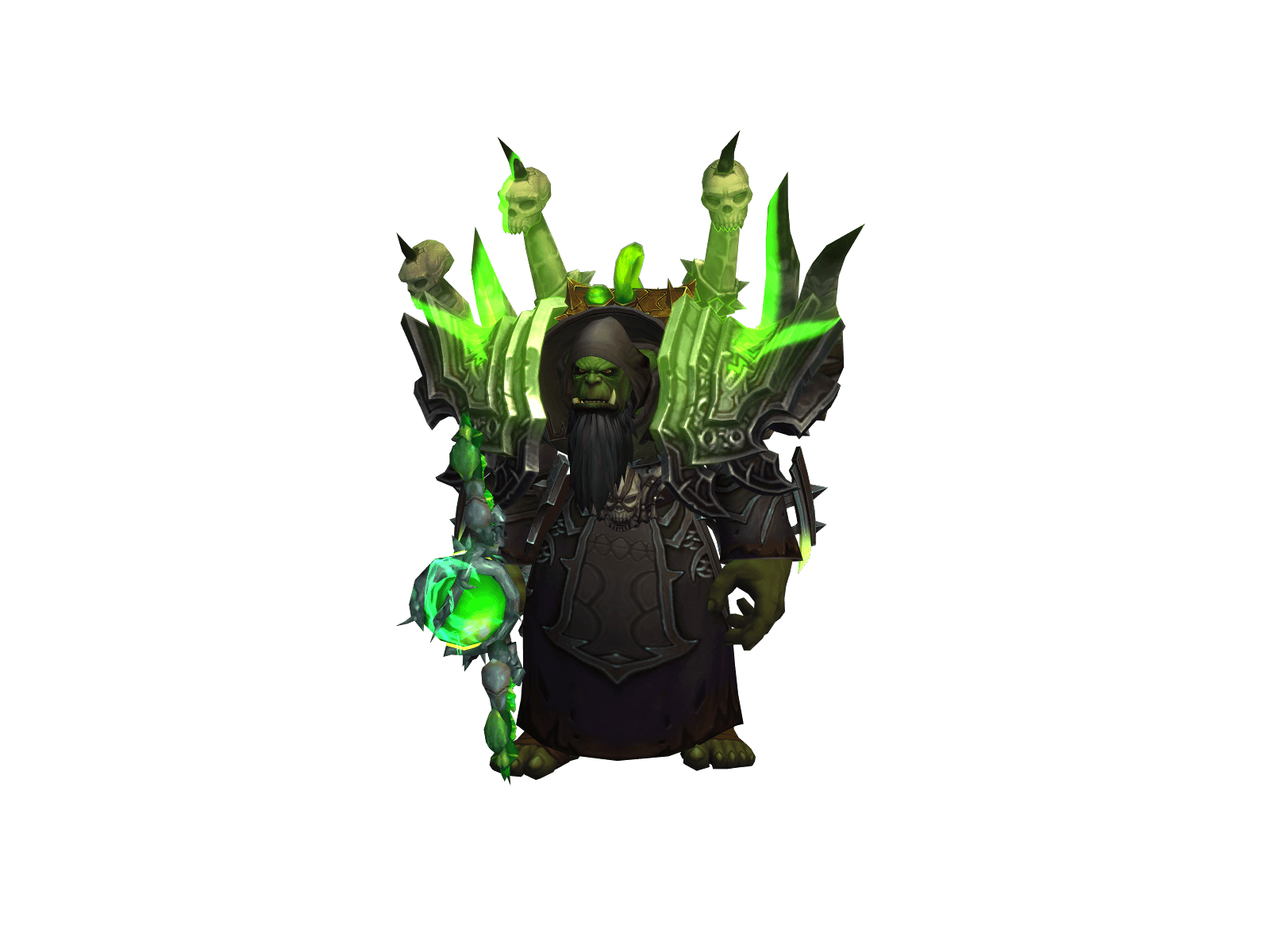 Full character render of Krorgon