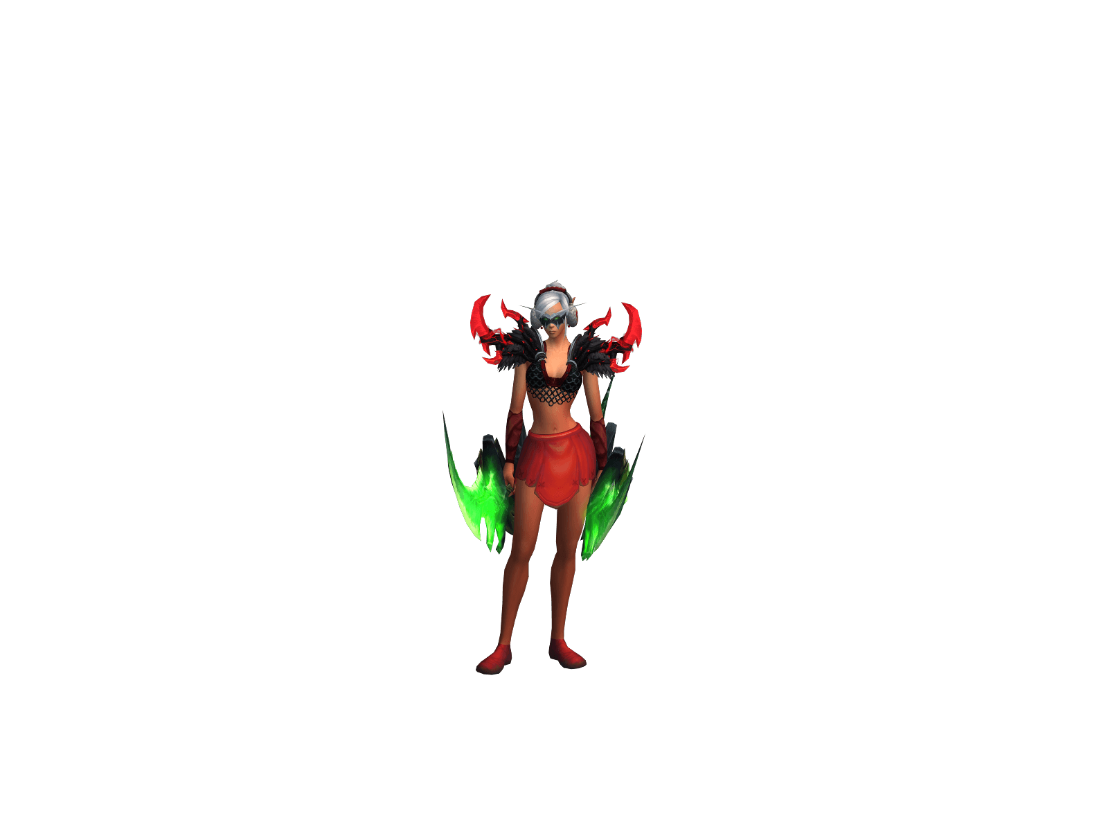 Full character render of Eviedh
