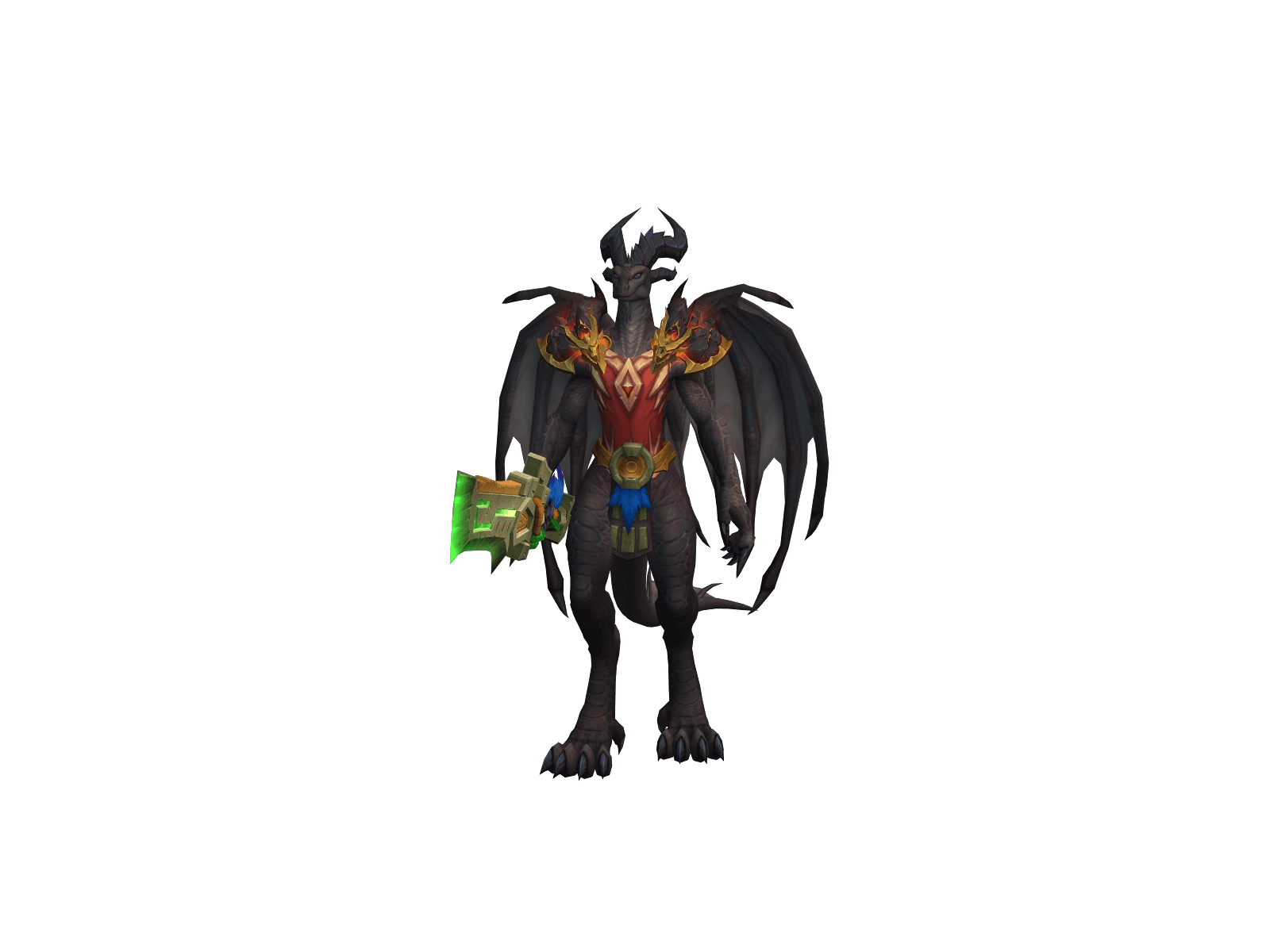Full character render of Calow