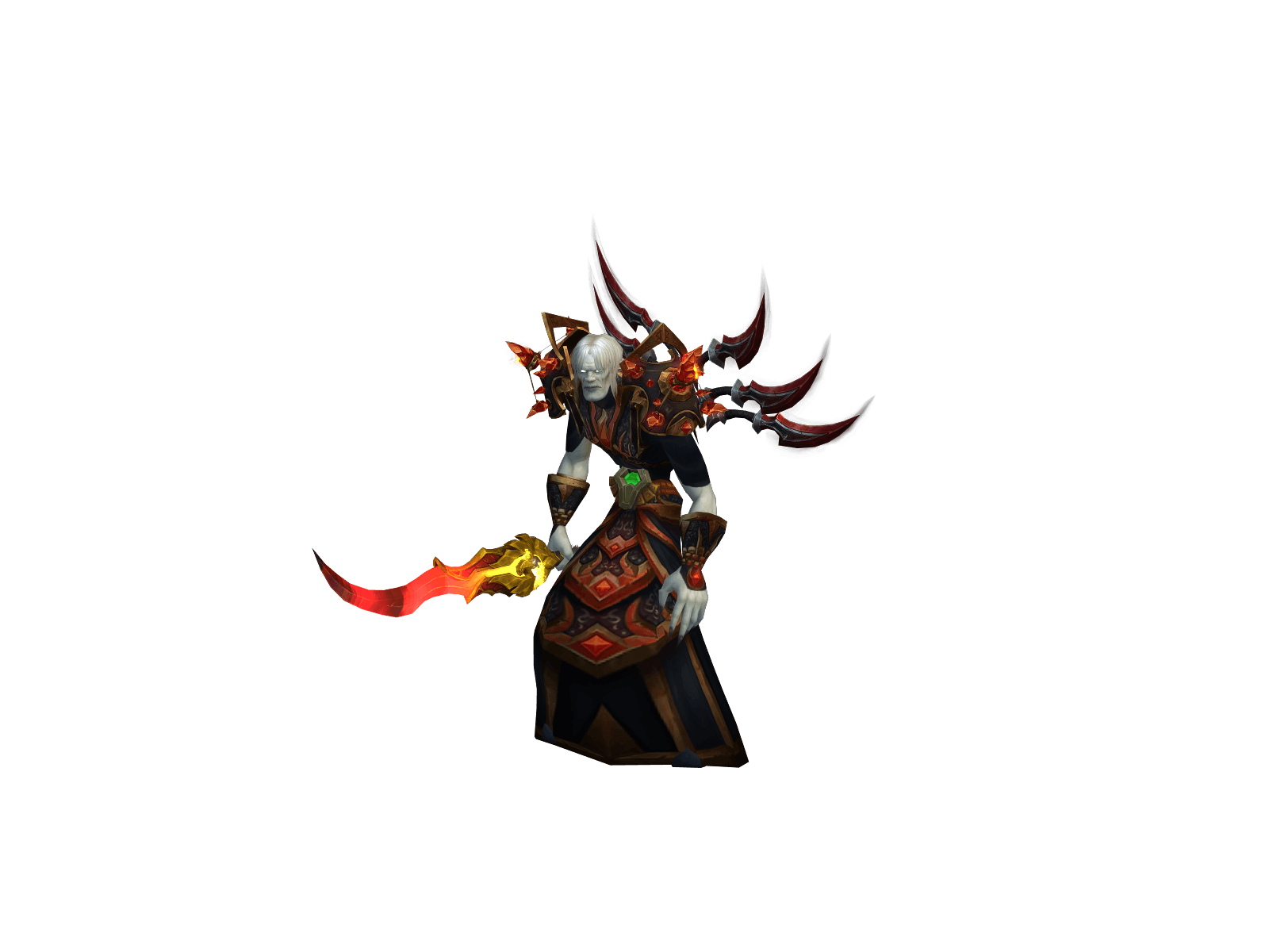 Full character render of Saerox