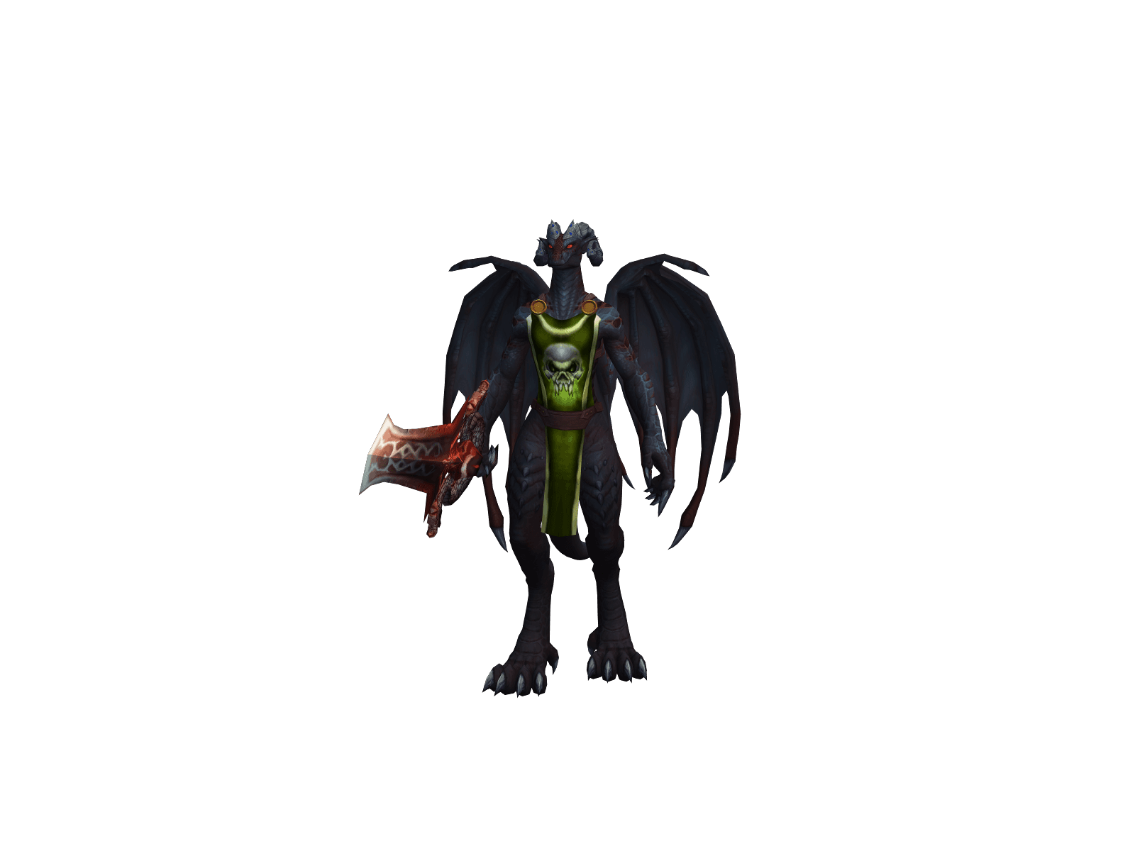 Full character render of Dragebiff