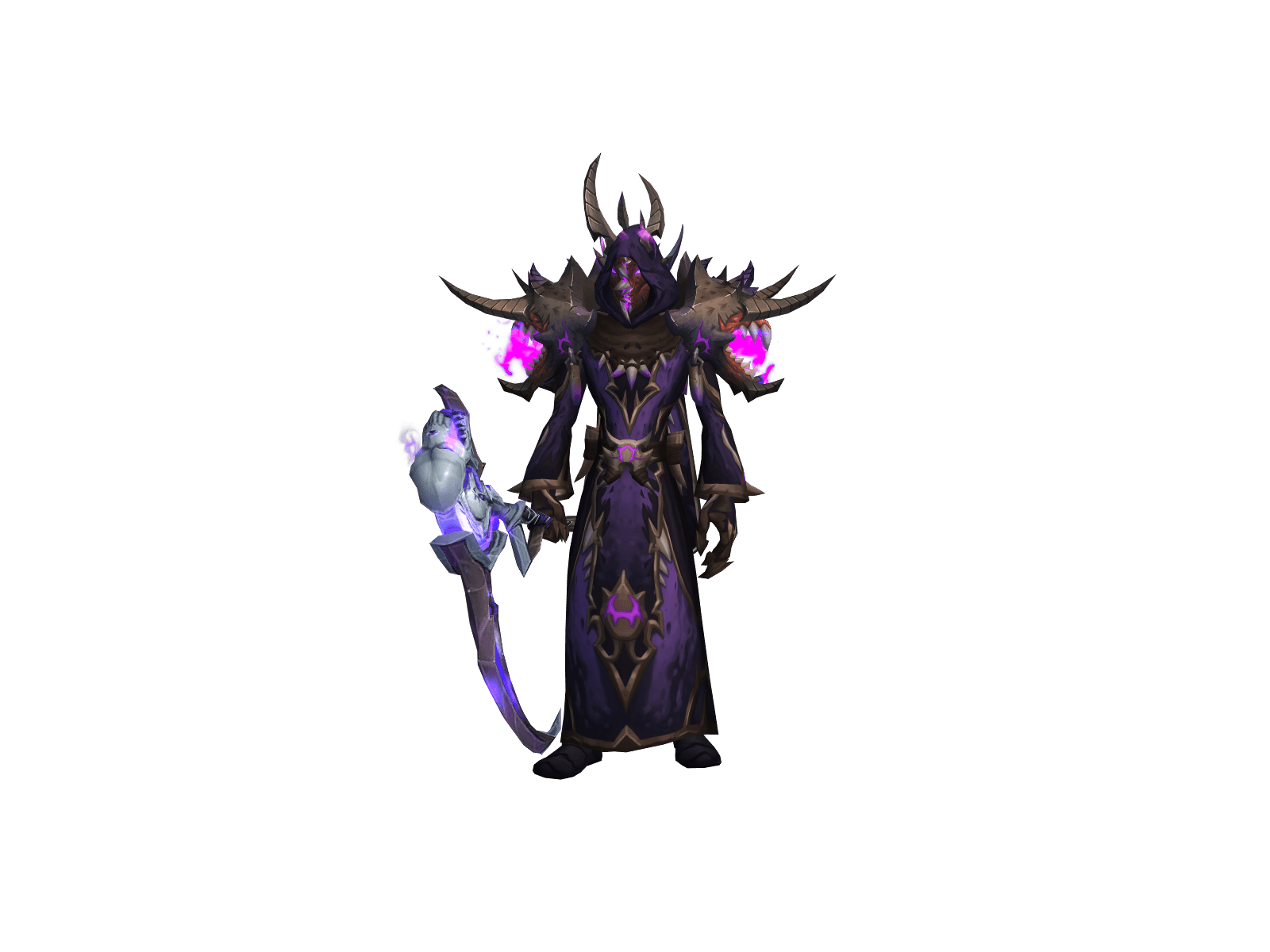Full character render of Lukewarlock