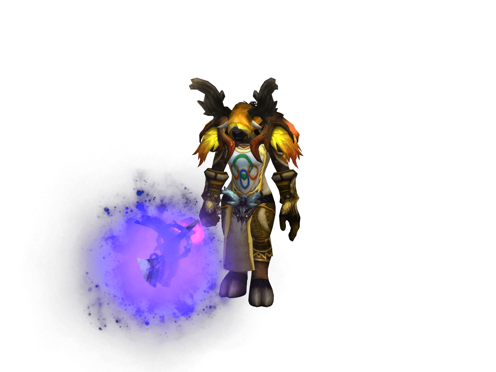 Full character render of Frozenlion
