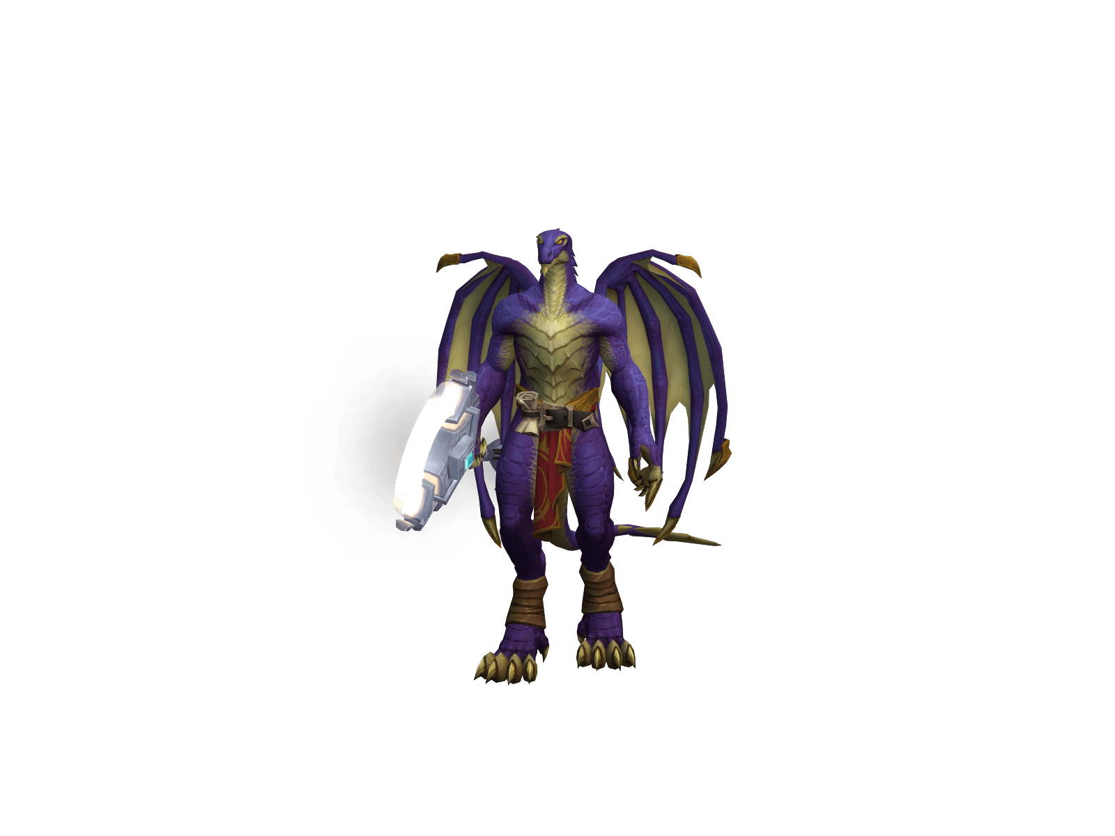 Full character render of Dragoray
