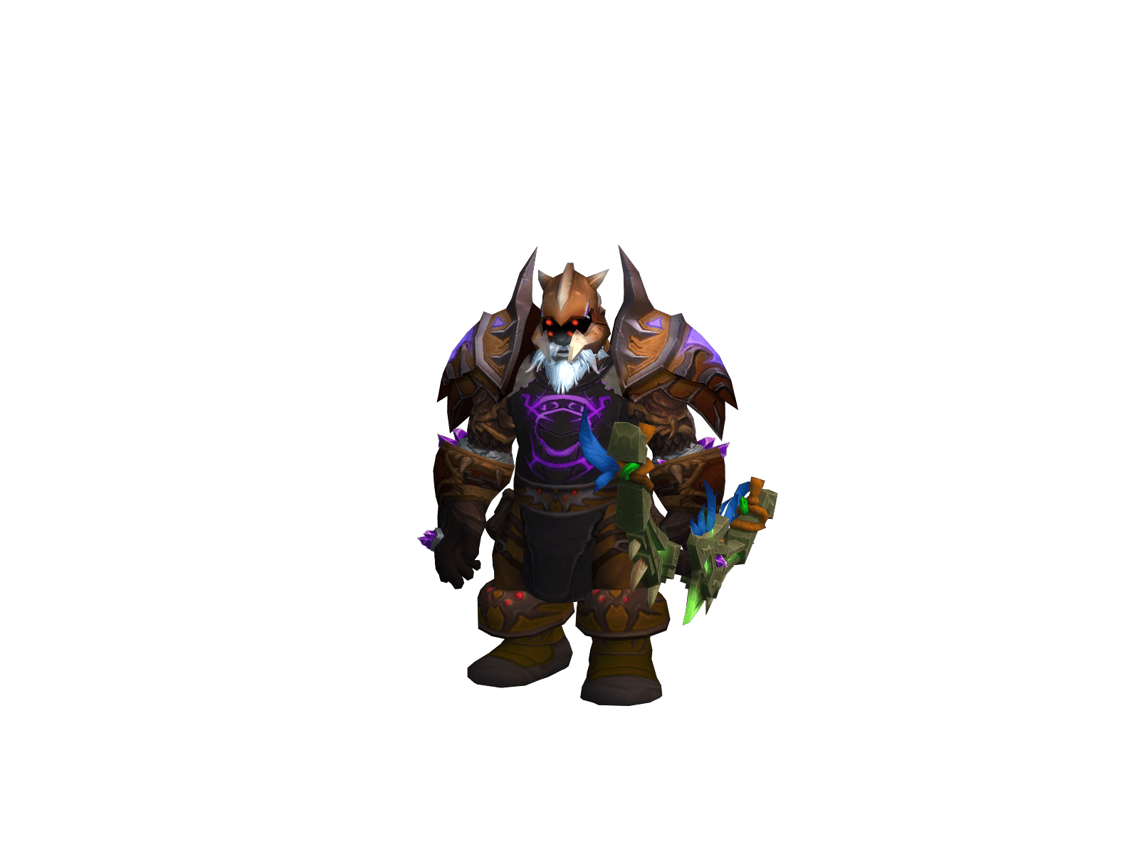 Full character render of Wolvohuntr
