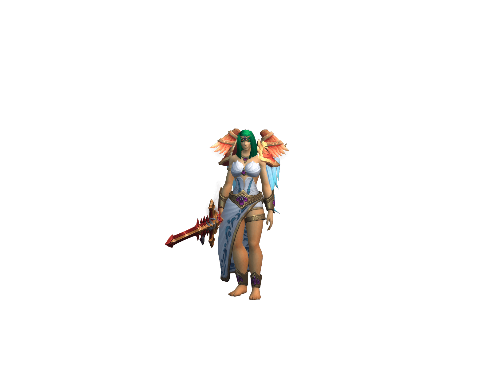 Full character render of Lumïne
