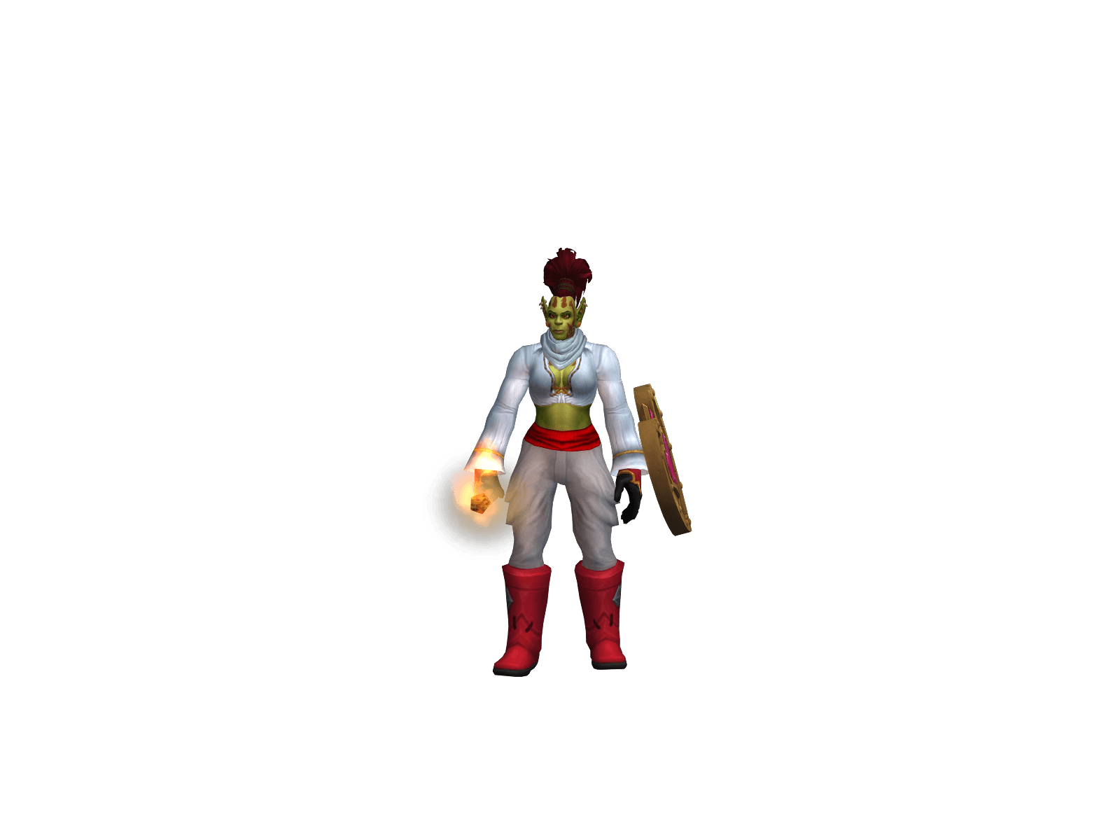 Full character render of Dogeharp