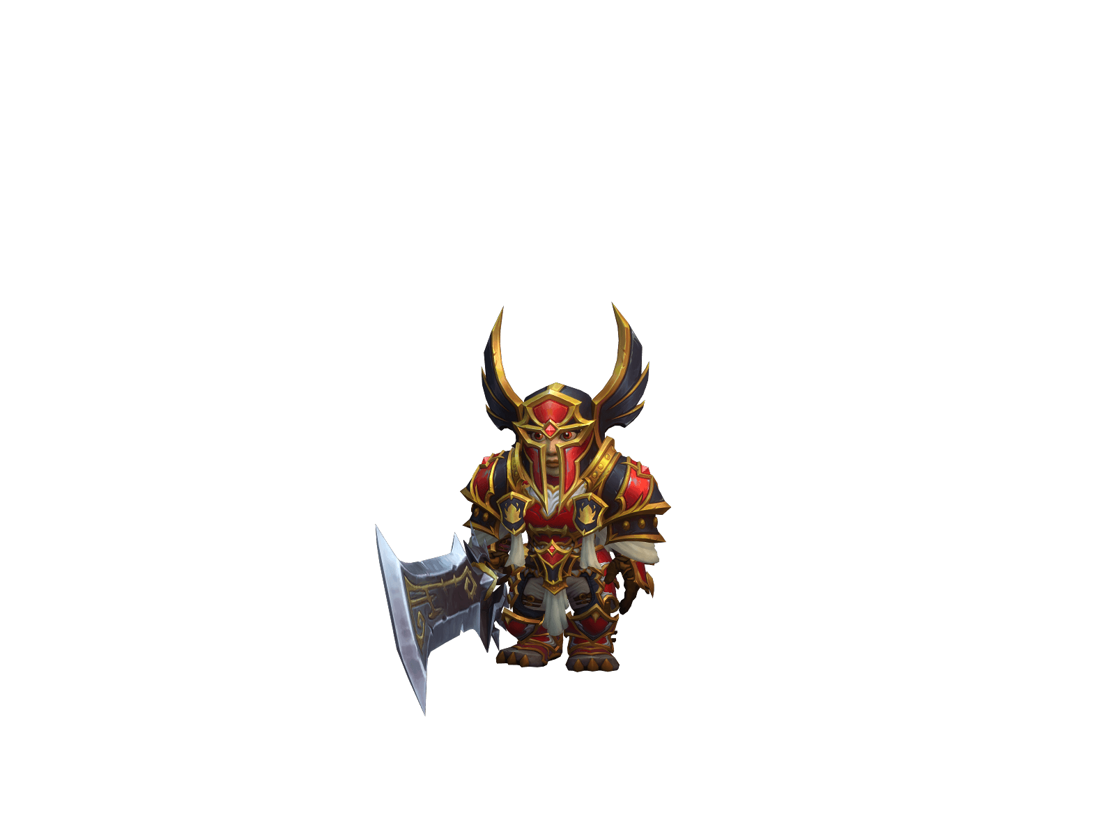 Full character render of Stridsklar