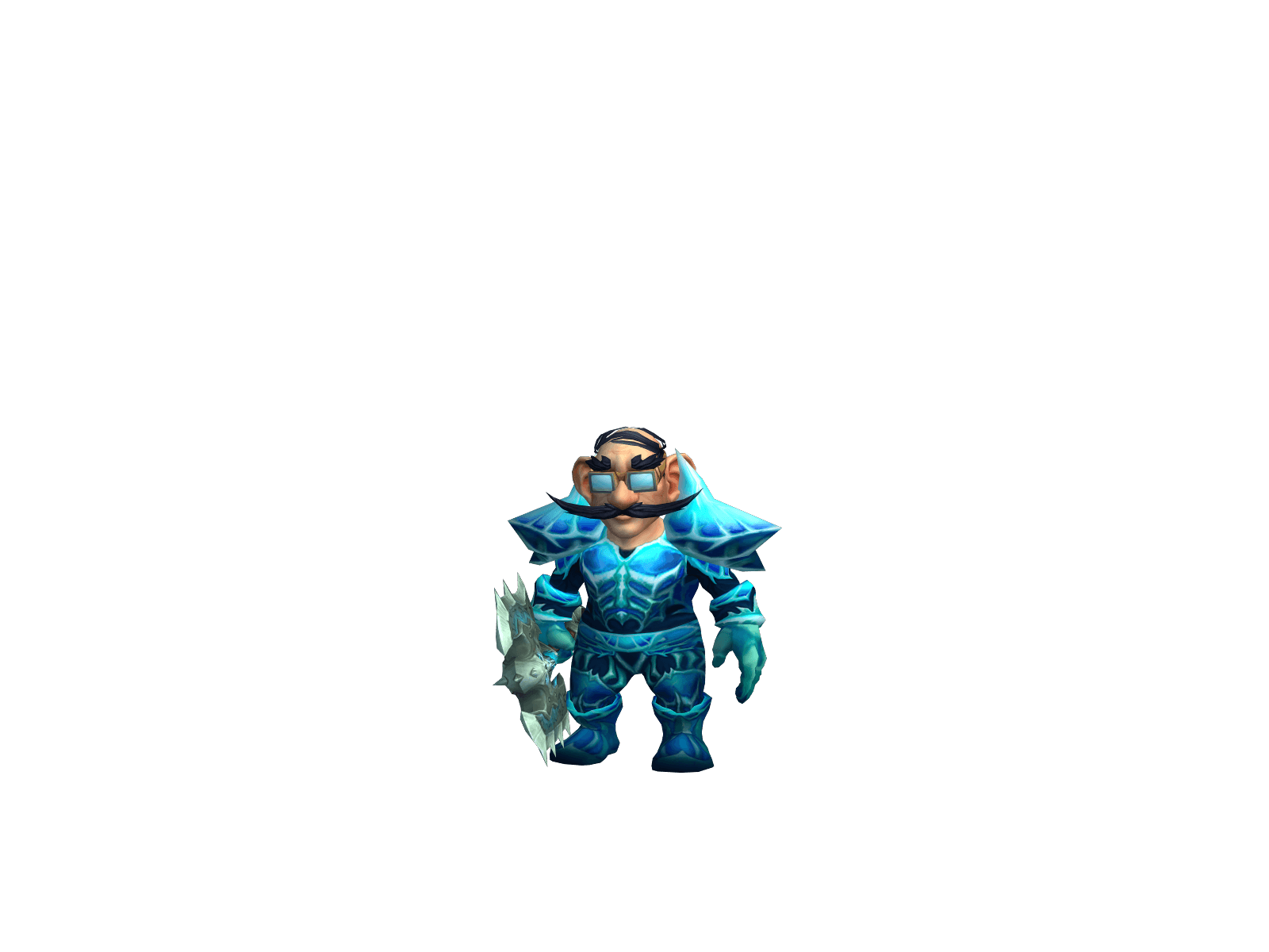 Full character render of Fjørn