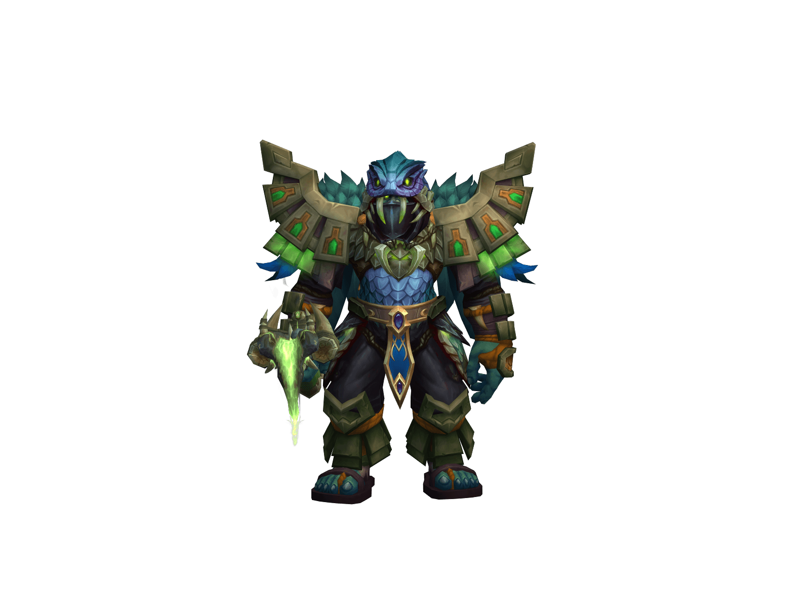 Full character render of Built