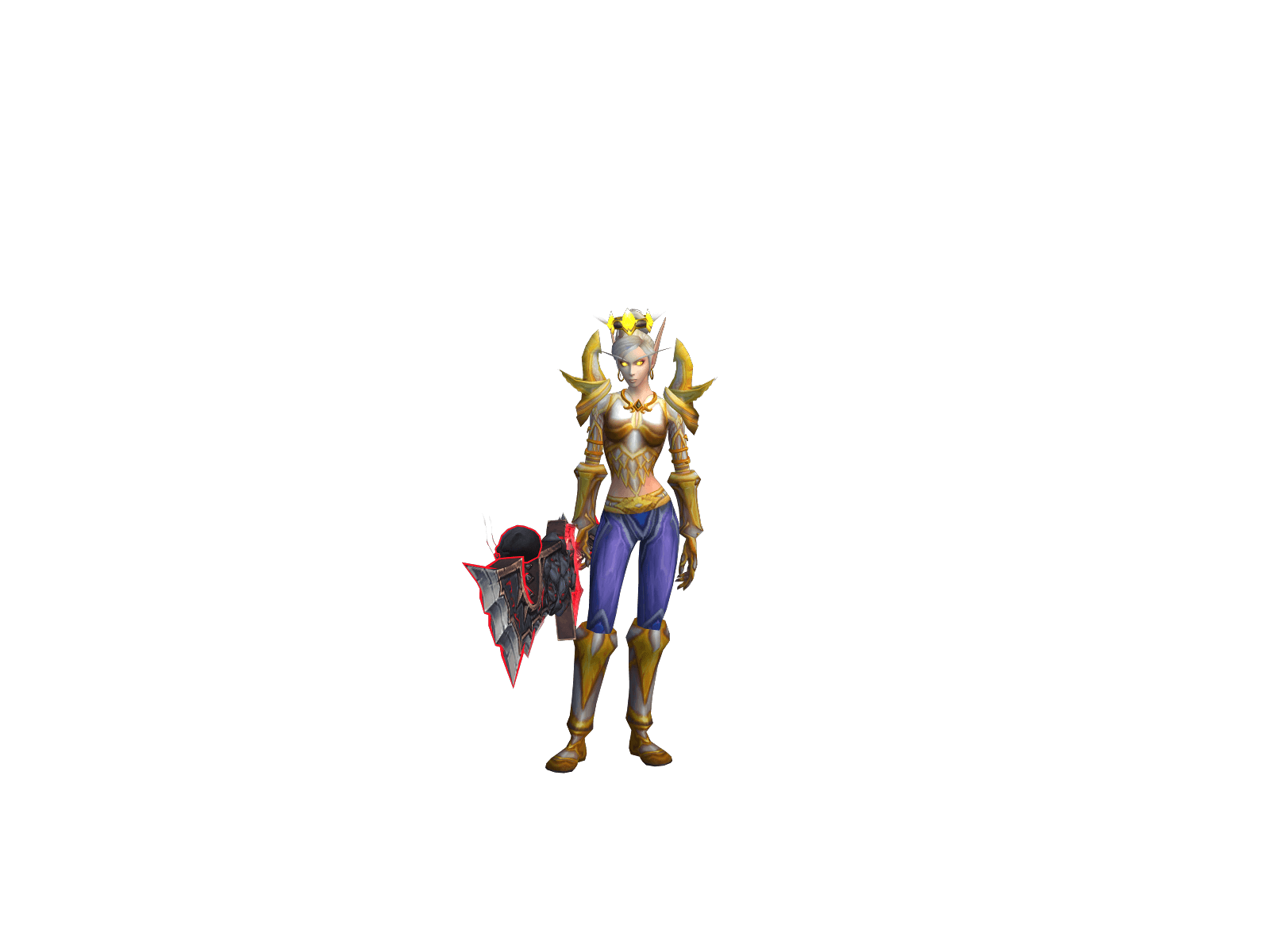 Full character render of Isora