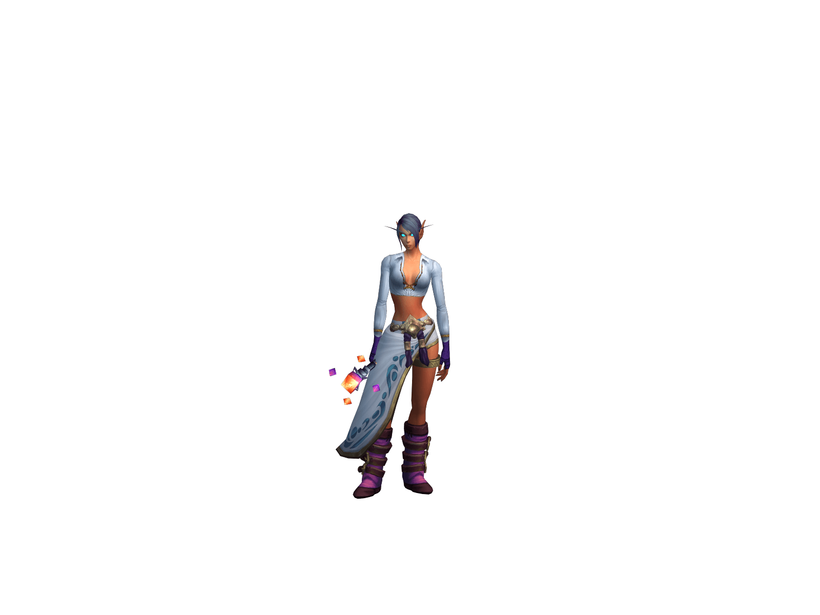 Full character render of Kaelyndra