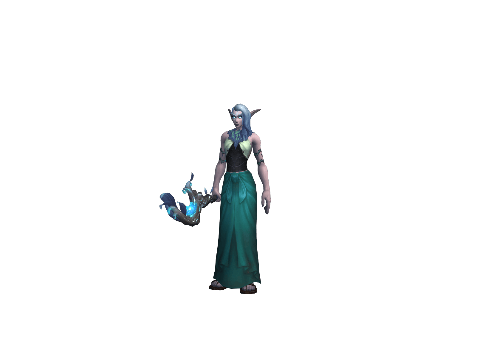Full character render of Yvaini