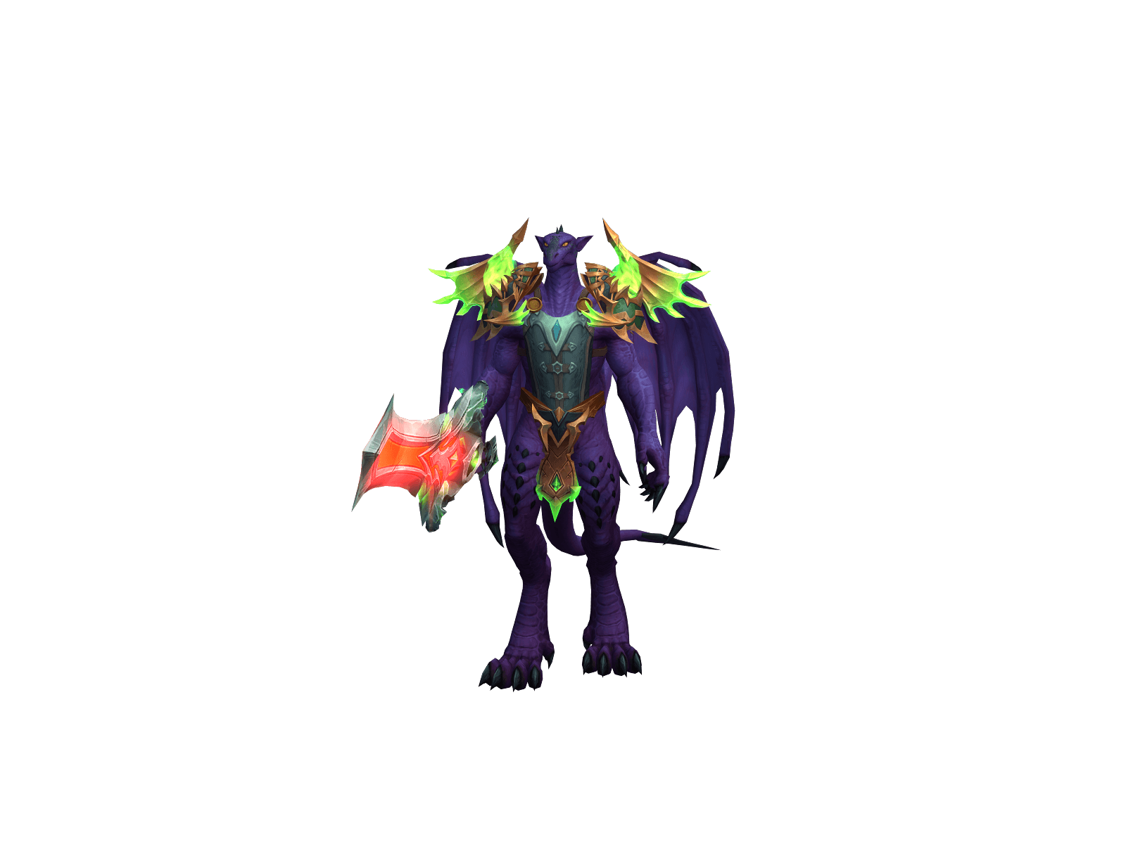 Full character render of Snow