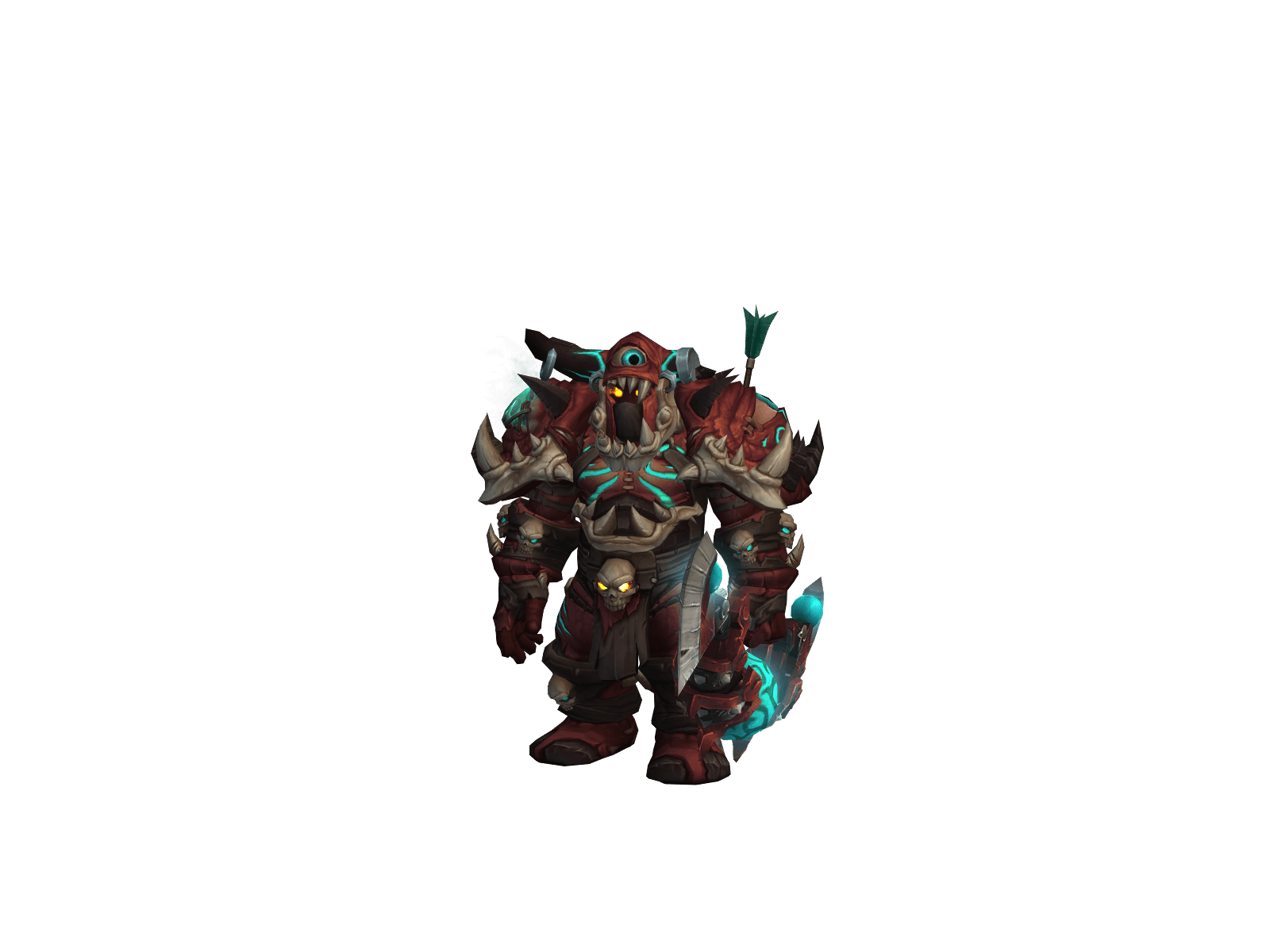 Full character render of Courbecroc