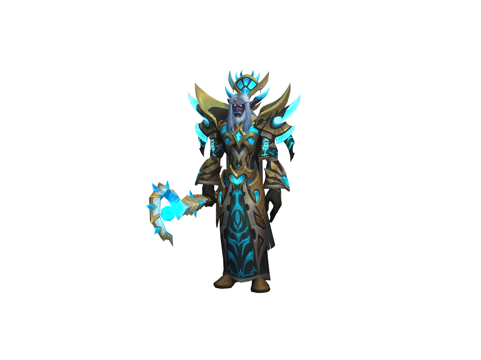 Full character render of Babayopriest