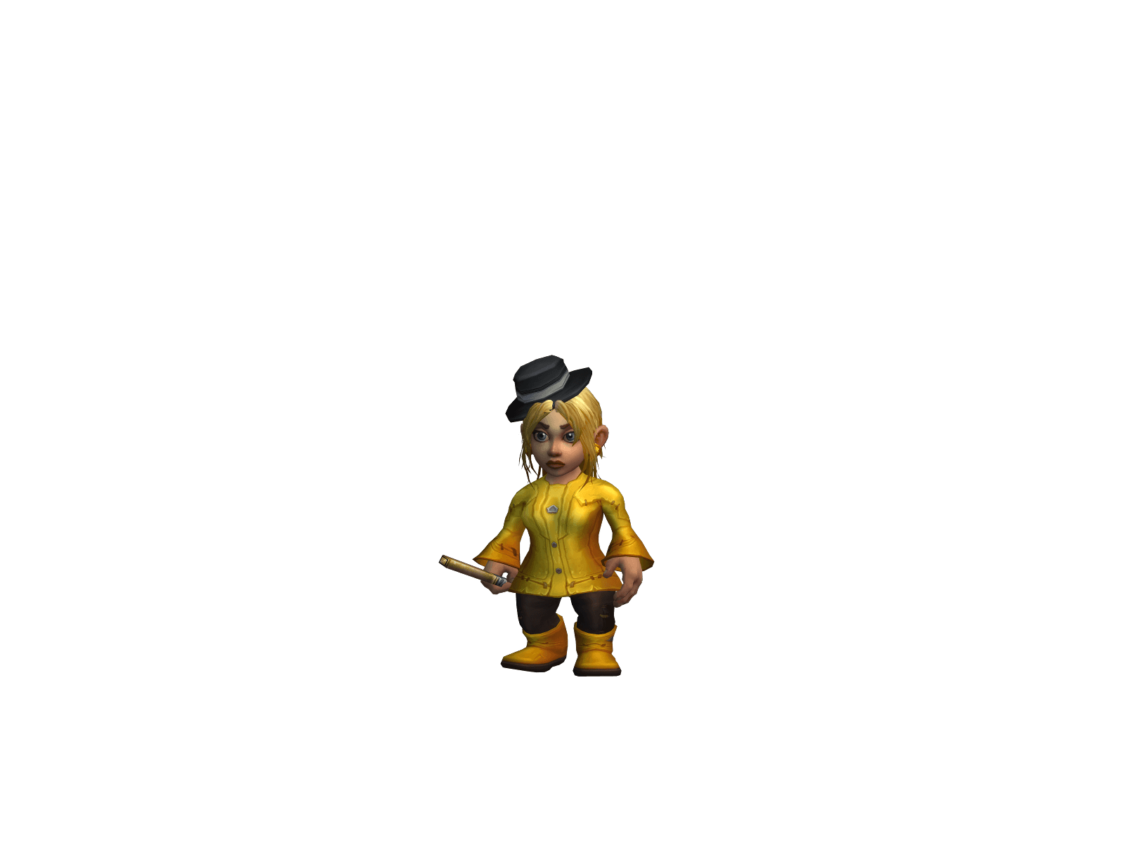 Full character render of Prête