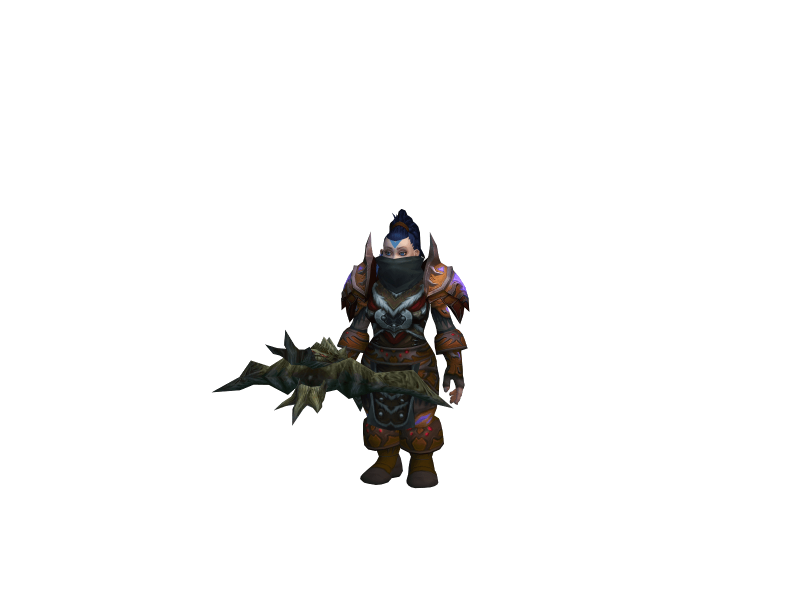 Full character render of Rickhuntard