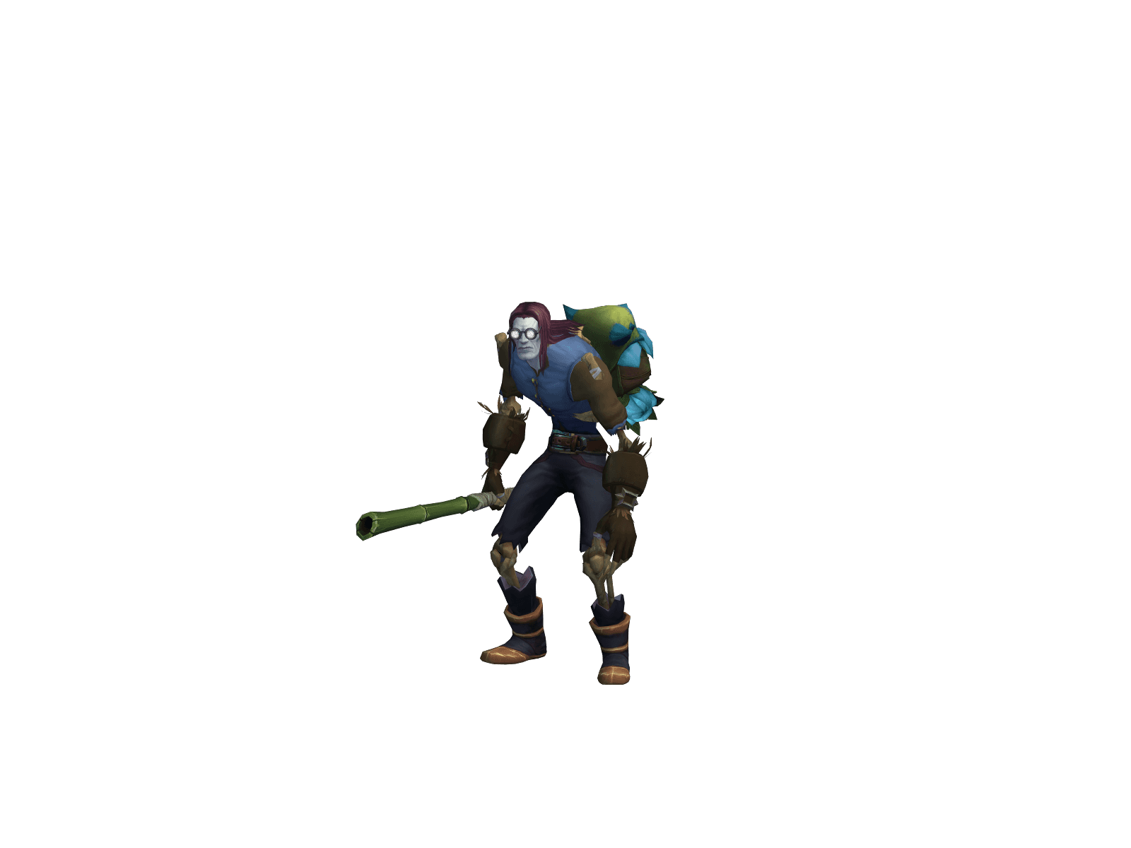 Full character render of Muertodefrío